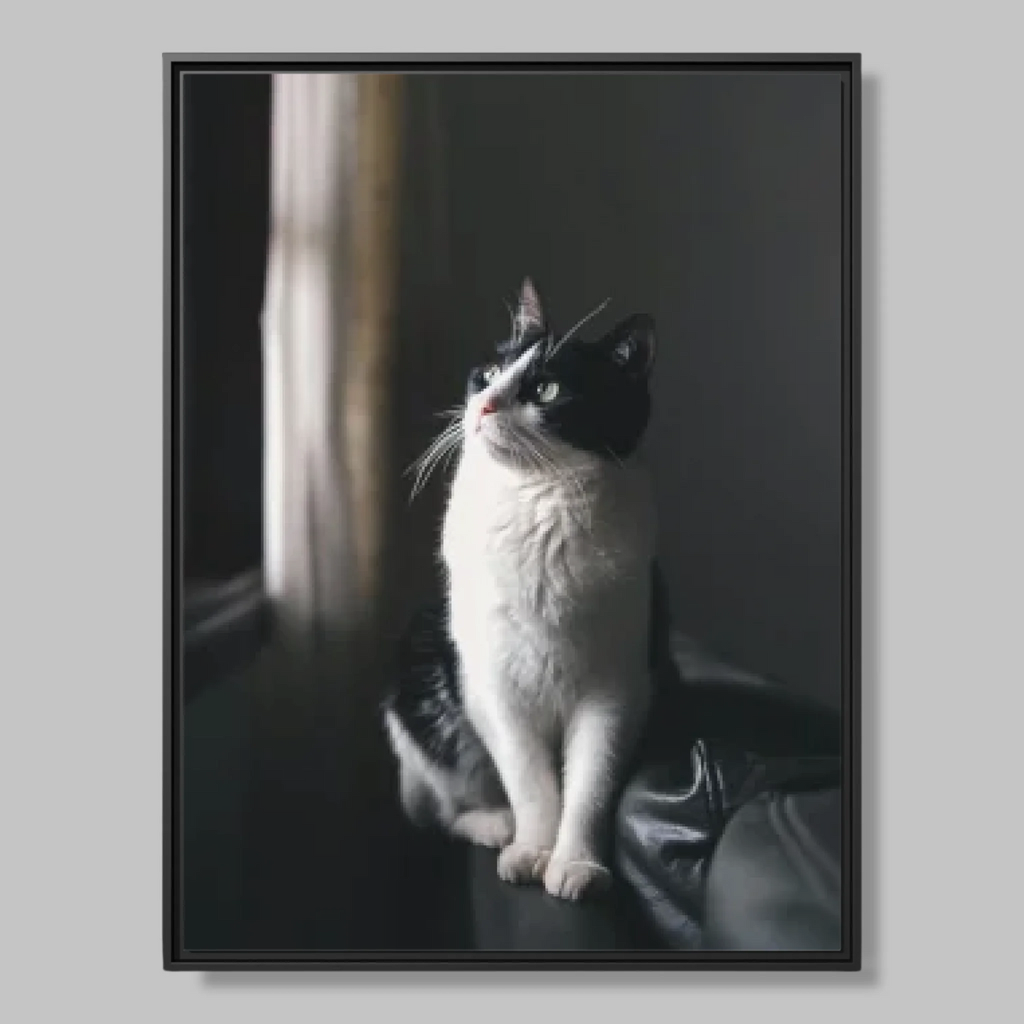 Black Framed Closeup 30x40 (3.4) Vertical Rectangular Canvas