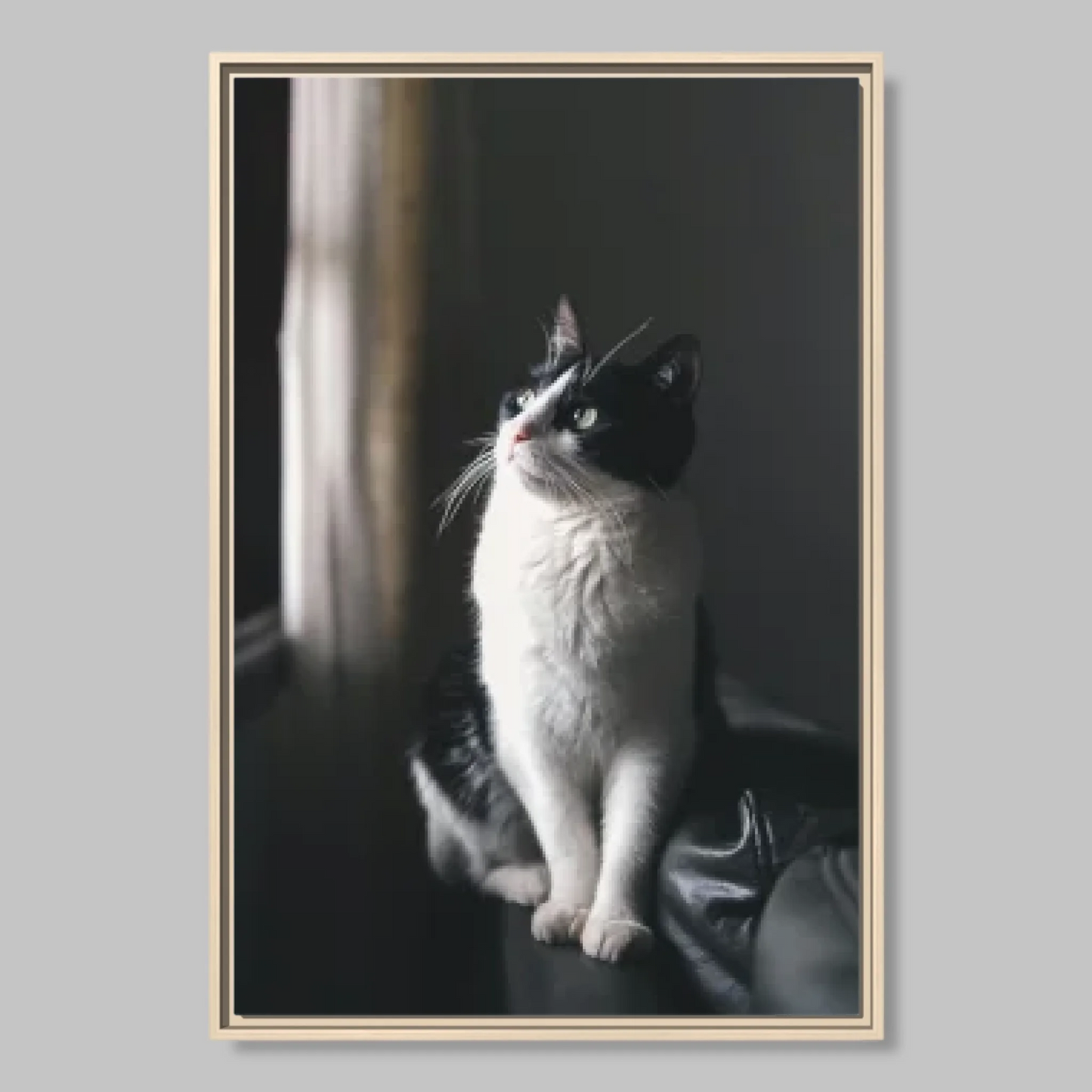 Natural Closeup Framed 24x36 Vertical Canvas (2.3) Mockup For TIB