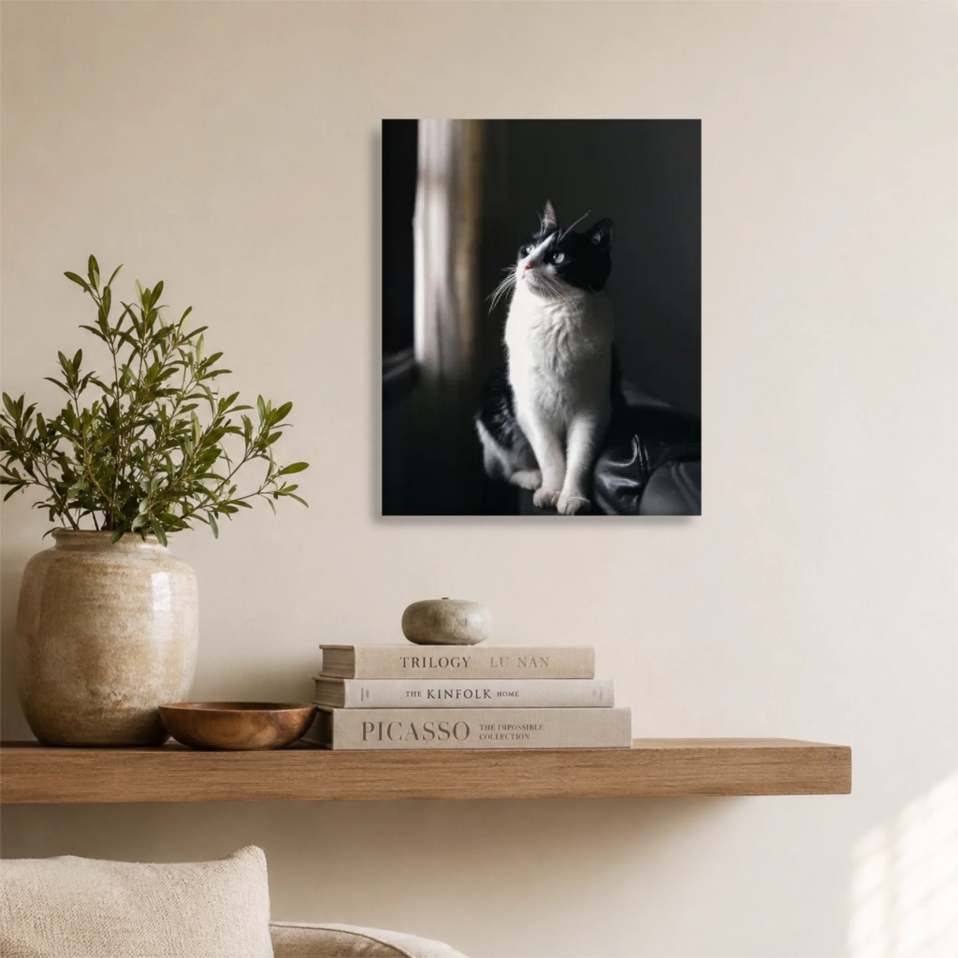 Unframed 16x20 Vertical Canvas (4.5) Mockup For TIB