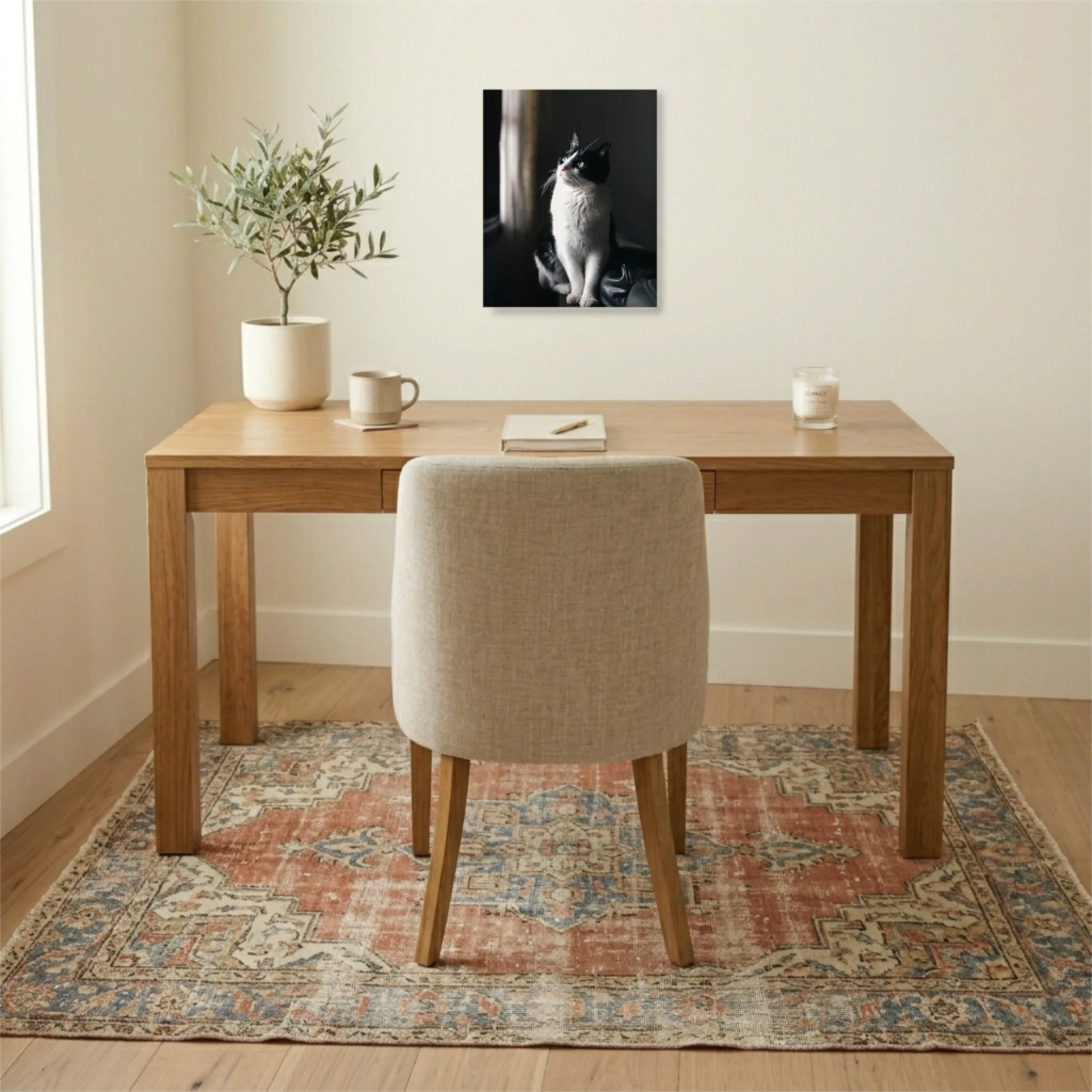 Unframed 11.14 Rectangular Vertical Canvas
