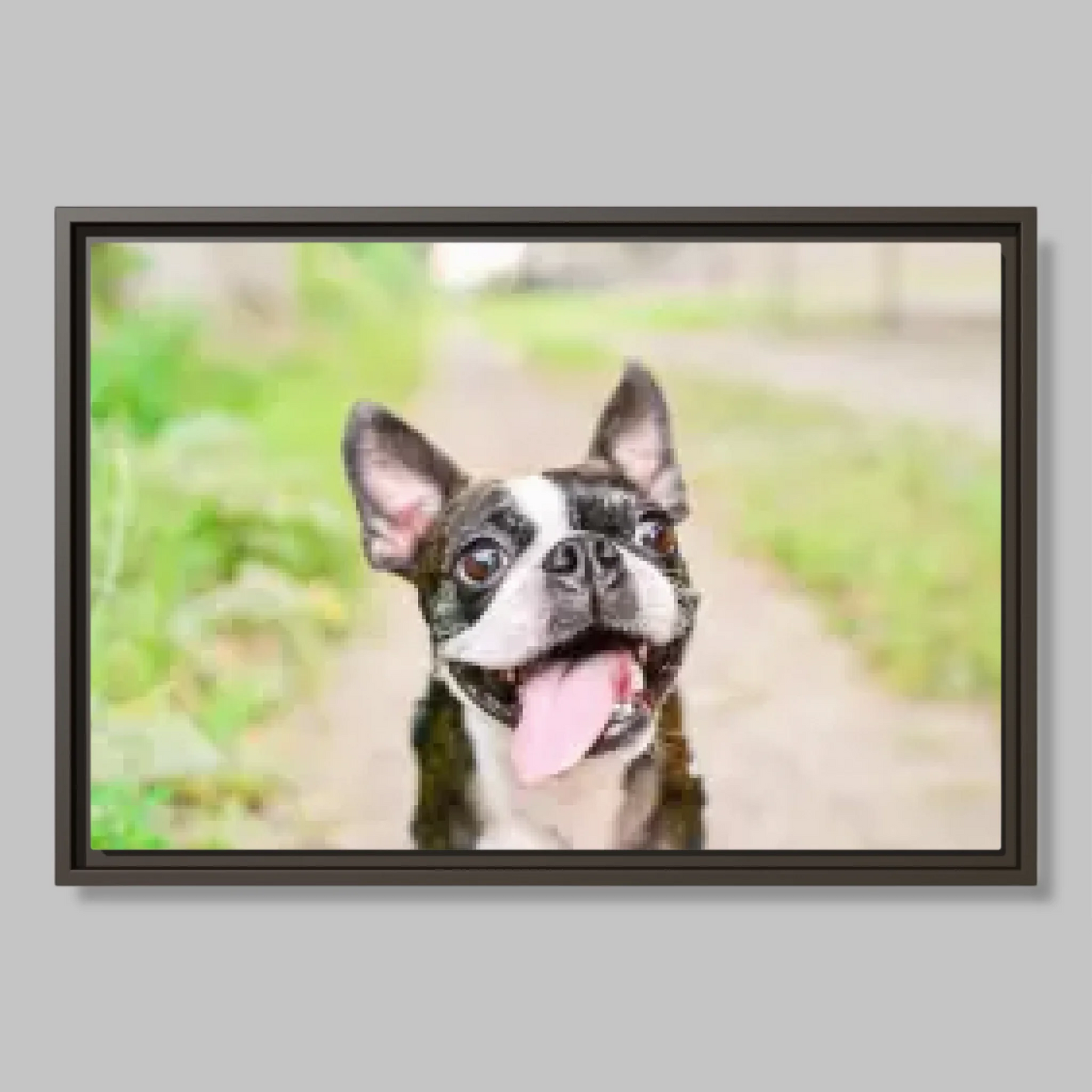 Espresso Closeup Framed 24x36 Vertical Canvas (2.3) Mockup For TIB