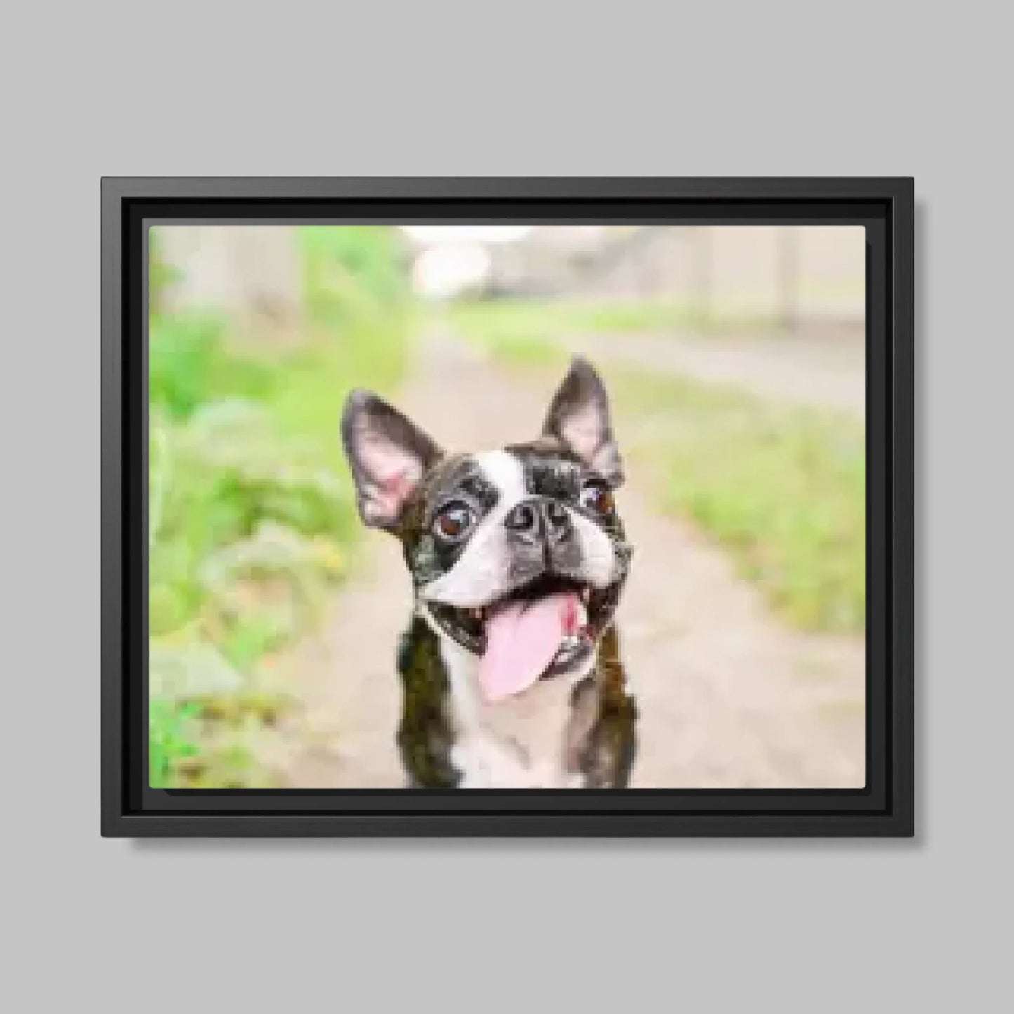 Black Framed Closeup 14.11 (14.11) Horizontal Canvas Mockup