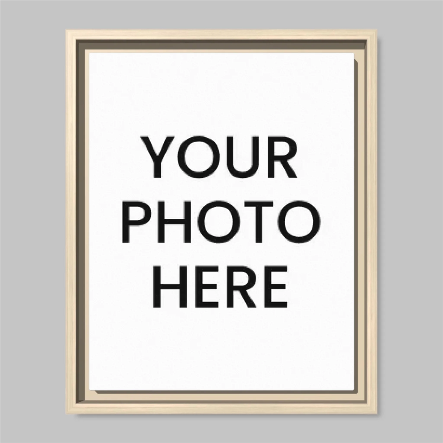Natural Framed Closeup 11x14 (11.14) Vertical Canvas Mockup