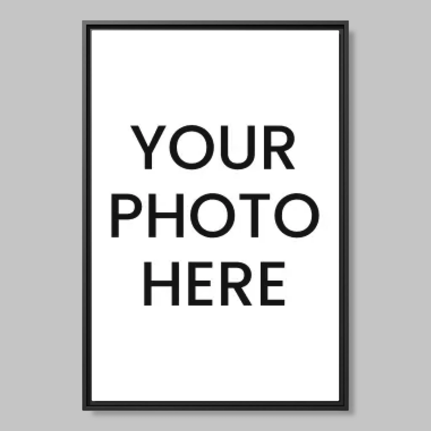 Black Closeup Framed 24x36 Vertical Canvas (2.3) Mockup For TIB