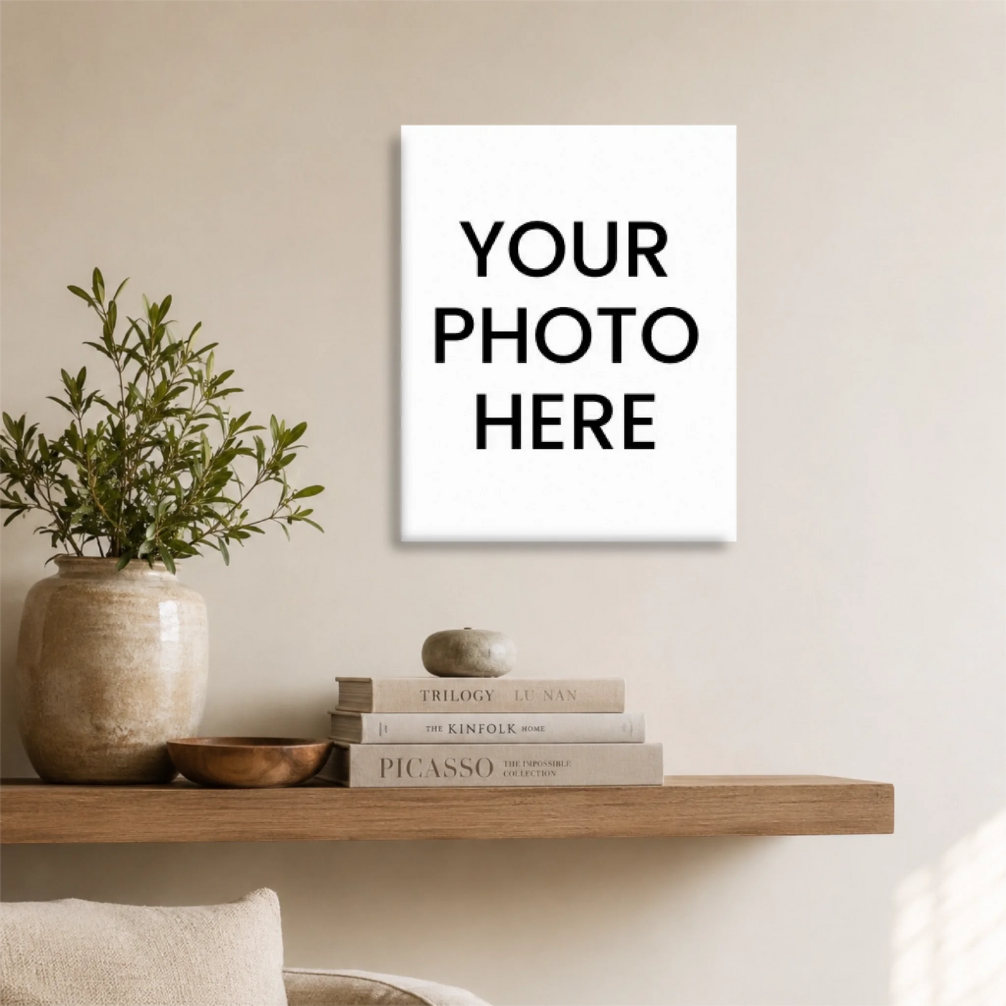 Unframed 16x20 Vertical Canvas (4.5) Mockup For TIB