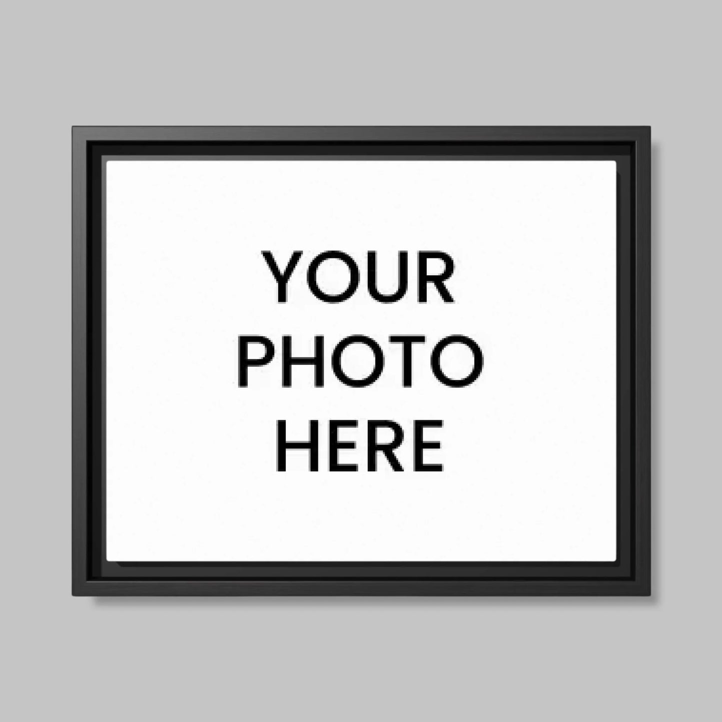 Black Framed Closeup 14.11 (14.11) Horizontal Canvas Mockup