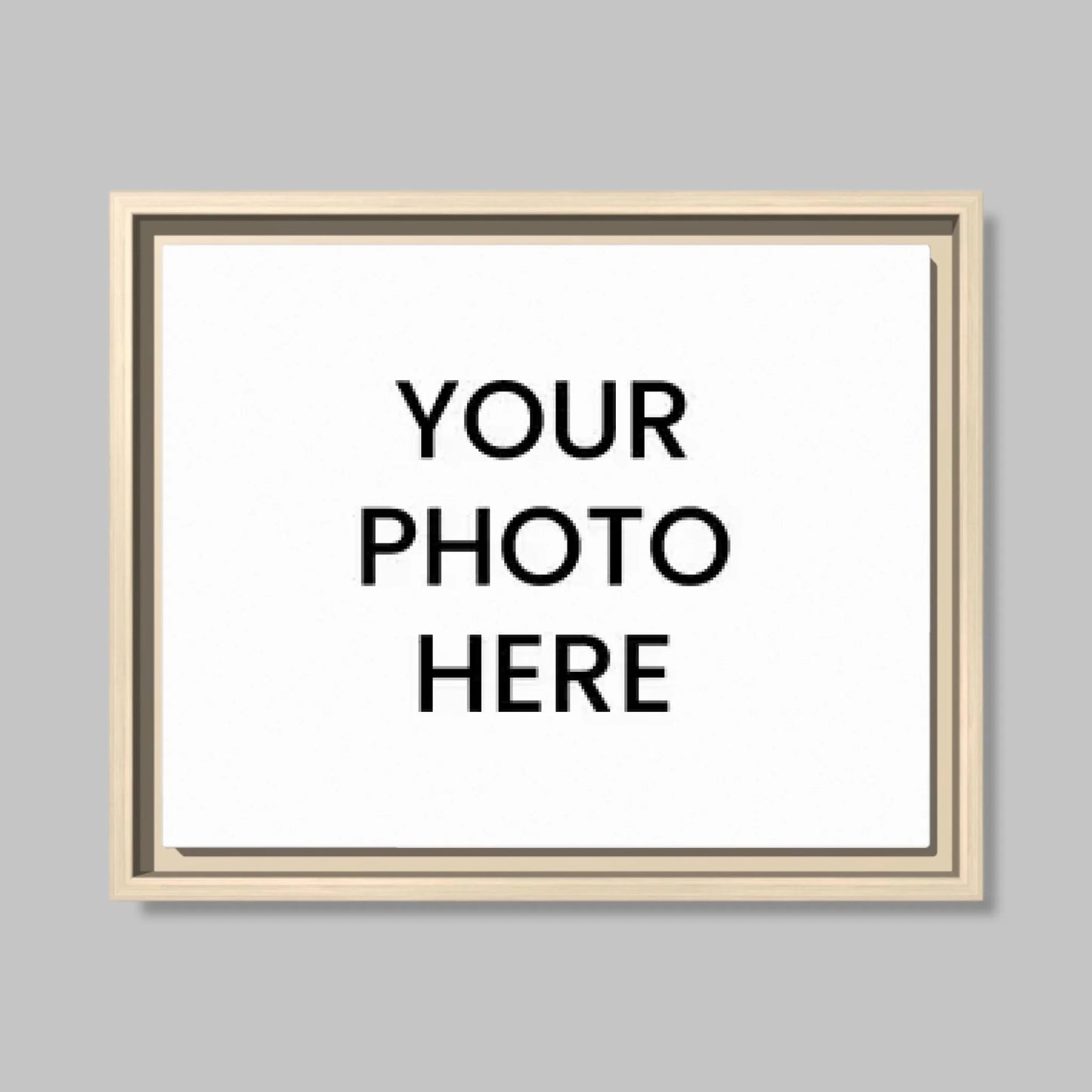 Natural Framed Closeup 14.11 (14.11) Horizontal Canvas Mockup