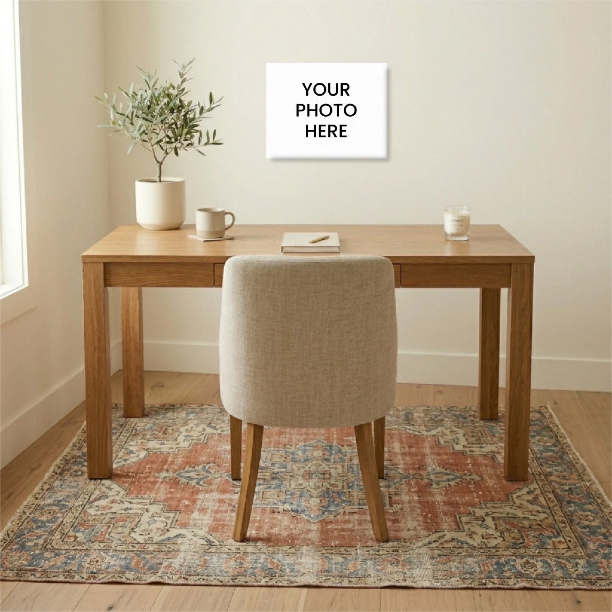 Unframed 14.11 Rectangular Canvas Lifestyle Mockup