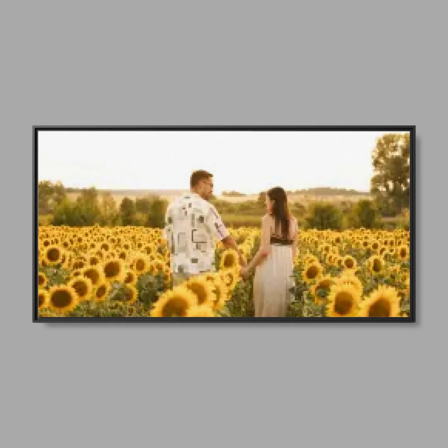 Black Frame Wide Format 2.1 Canvas for TIB