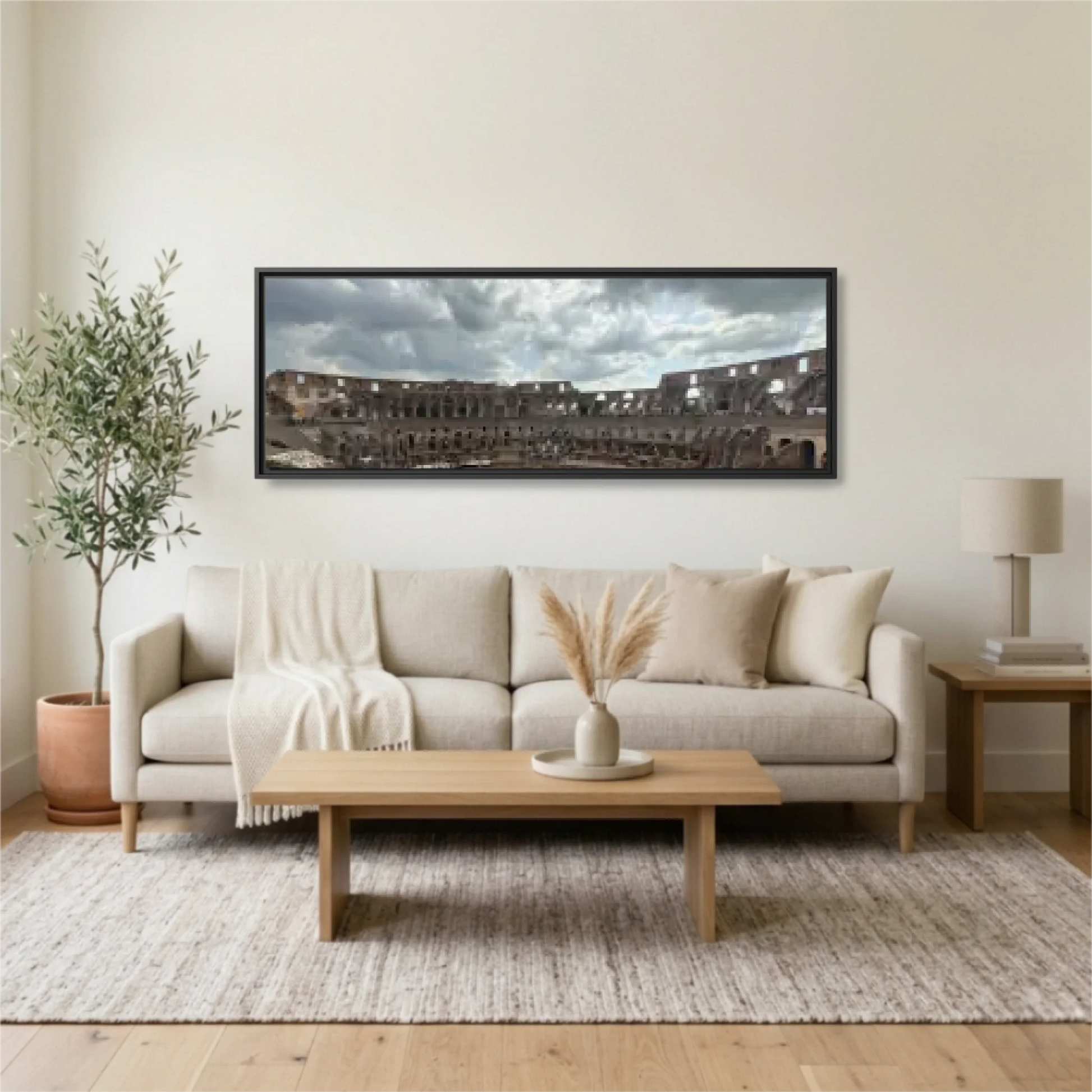 Black Frame Panoramic 3.1 Mockup for TIB