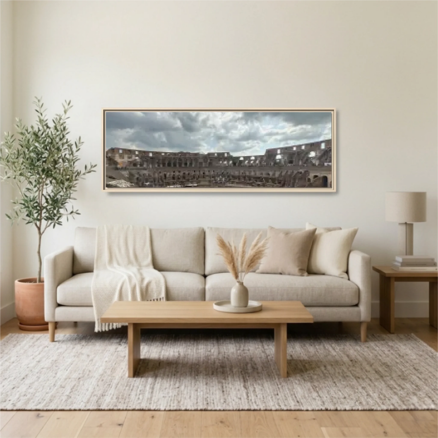 Natural Frame Panoramic 3.1 Mockup for TIB