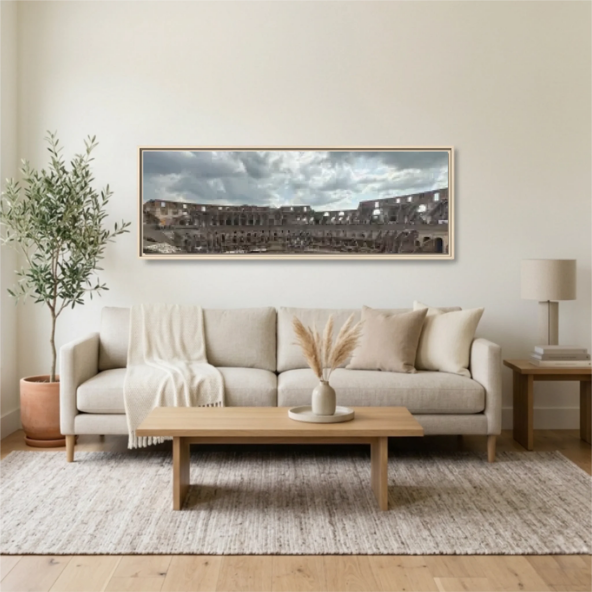 Natural Frame Panoramic 3.1 Mockup for TIB