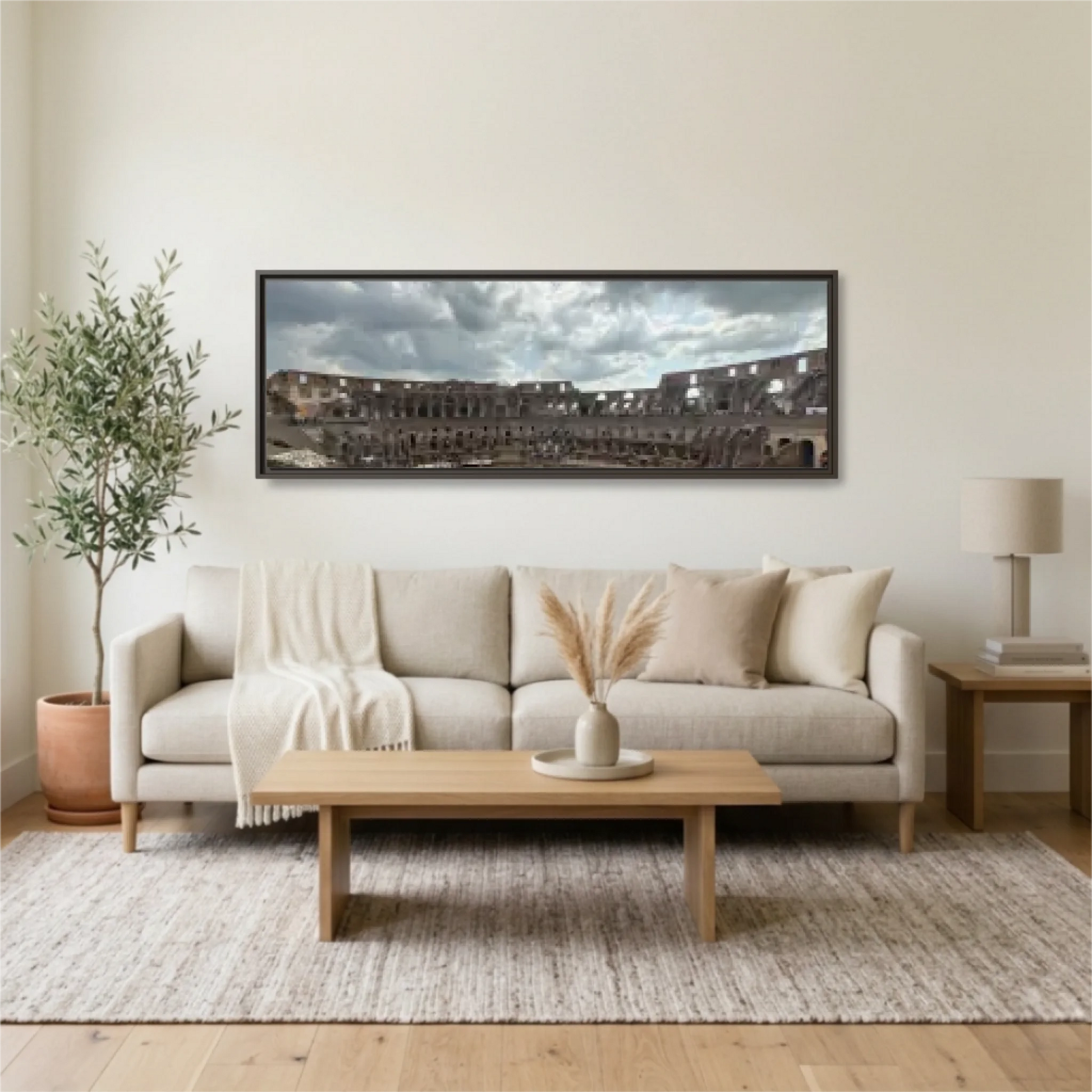 Espresso Frame Panoramic 3.1 Mockup for TIB