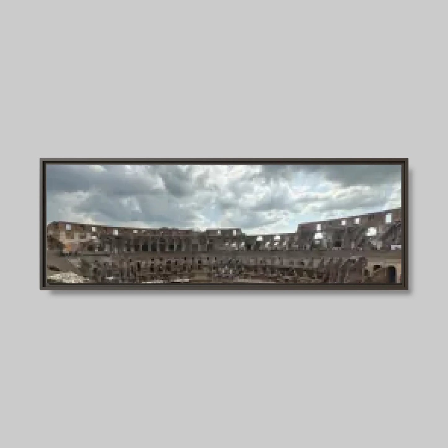 Espresso Framed Panoramic 3.1 Closeup Mockup for TIB