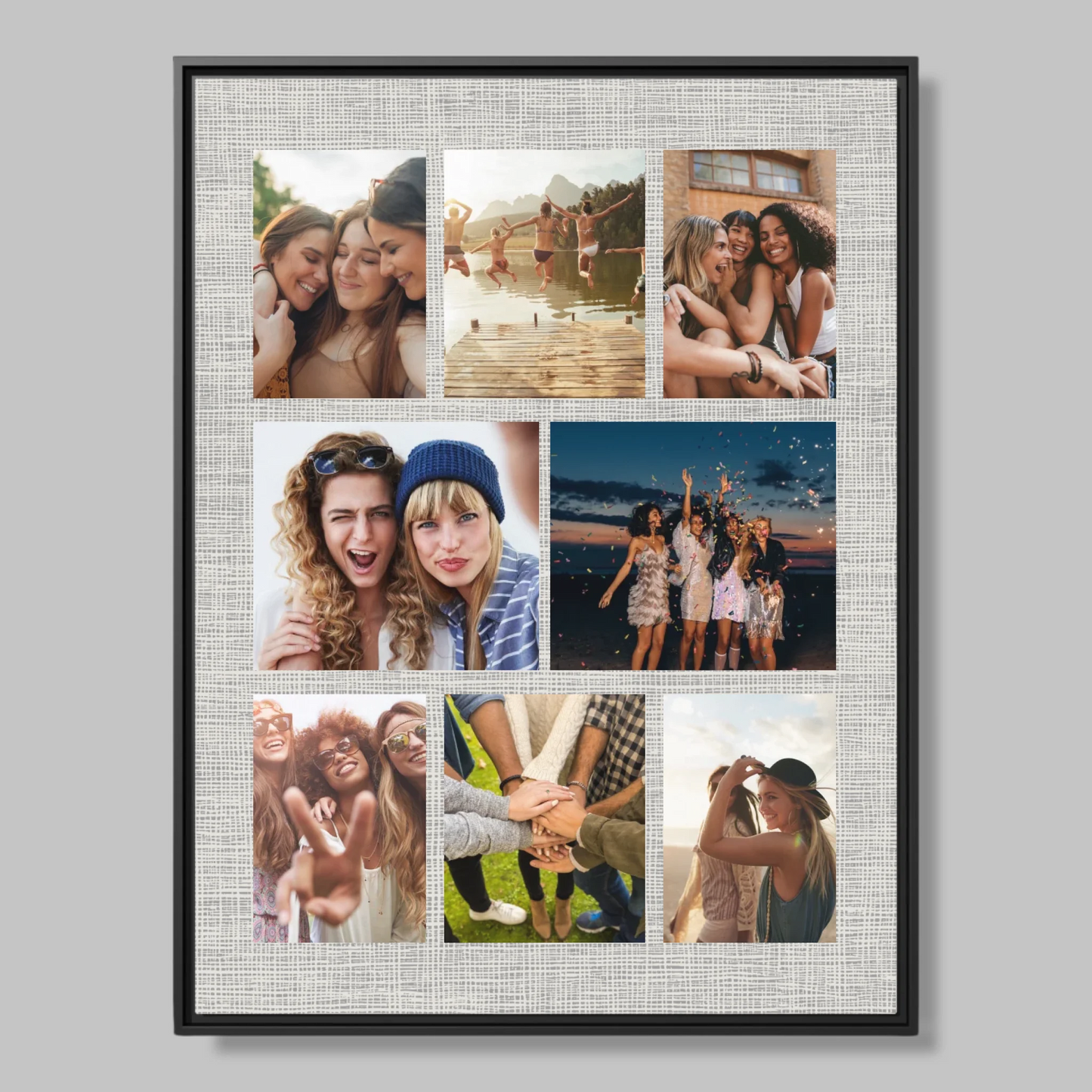 Black Framed Closeup 30x40 (3.4) Vertical Rectangular Canvas