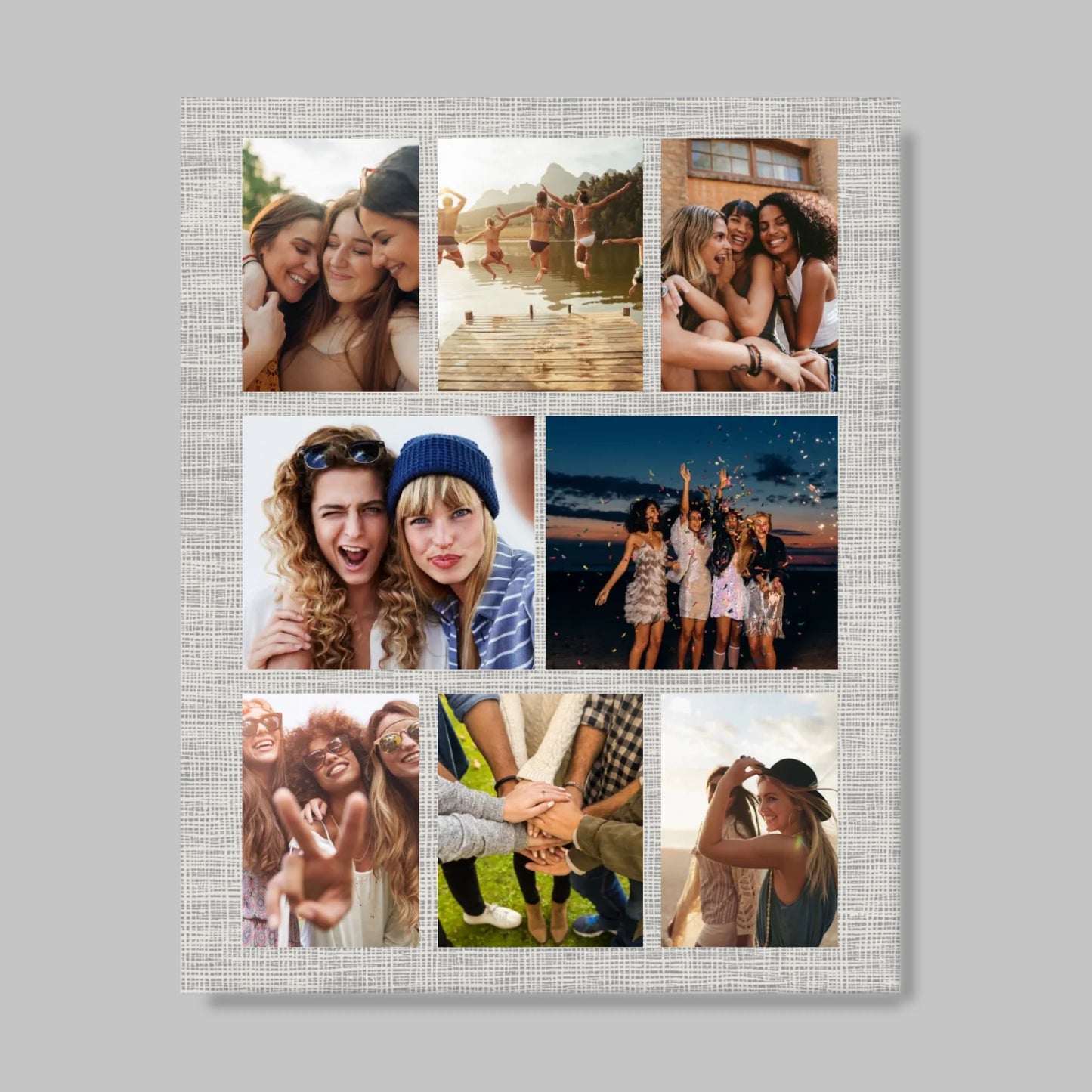 Unframed Closeup 11x14 (11.14) Vertical Canvas Mockup