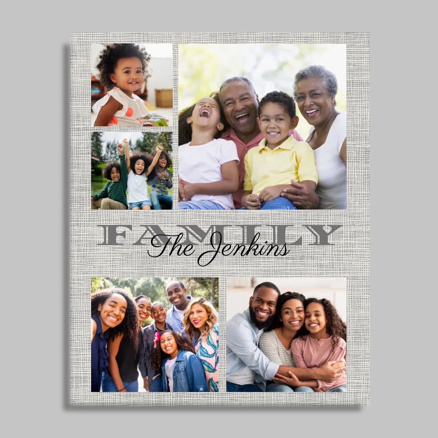 Unframed Closeup 16x20 Vertical Canvas (4.5) Mockup For TIB