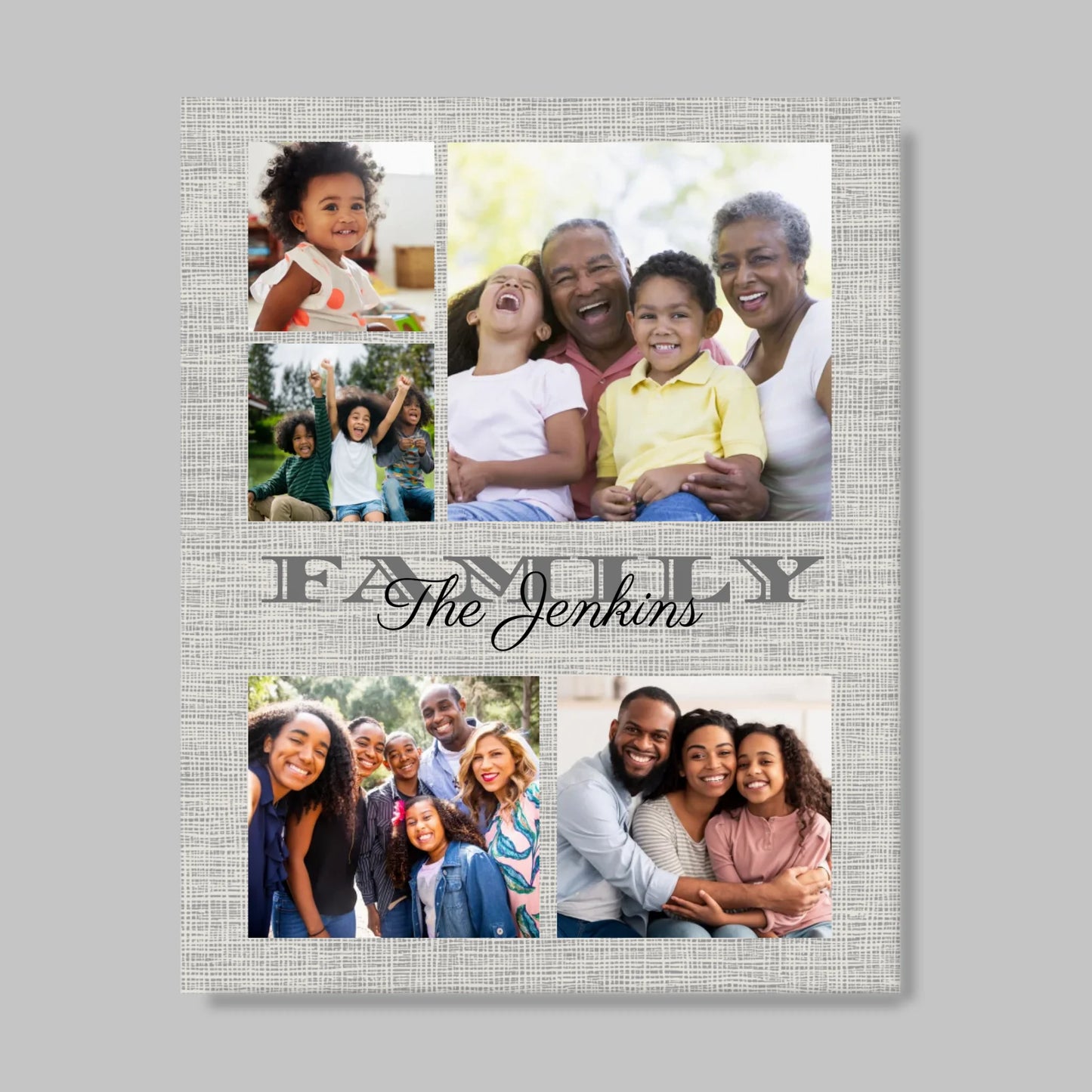 Unframed Closeup 11x14 (11.14) Vertical Canvas Mockup