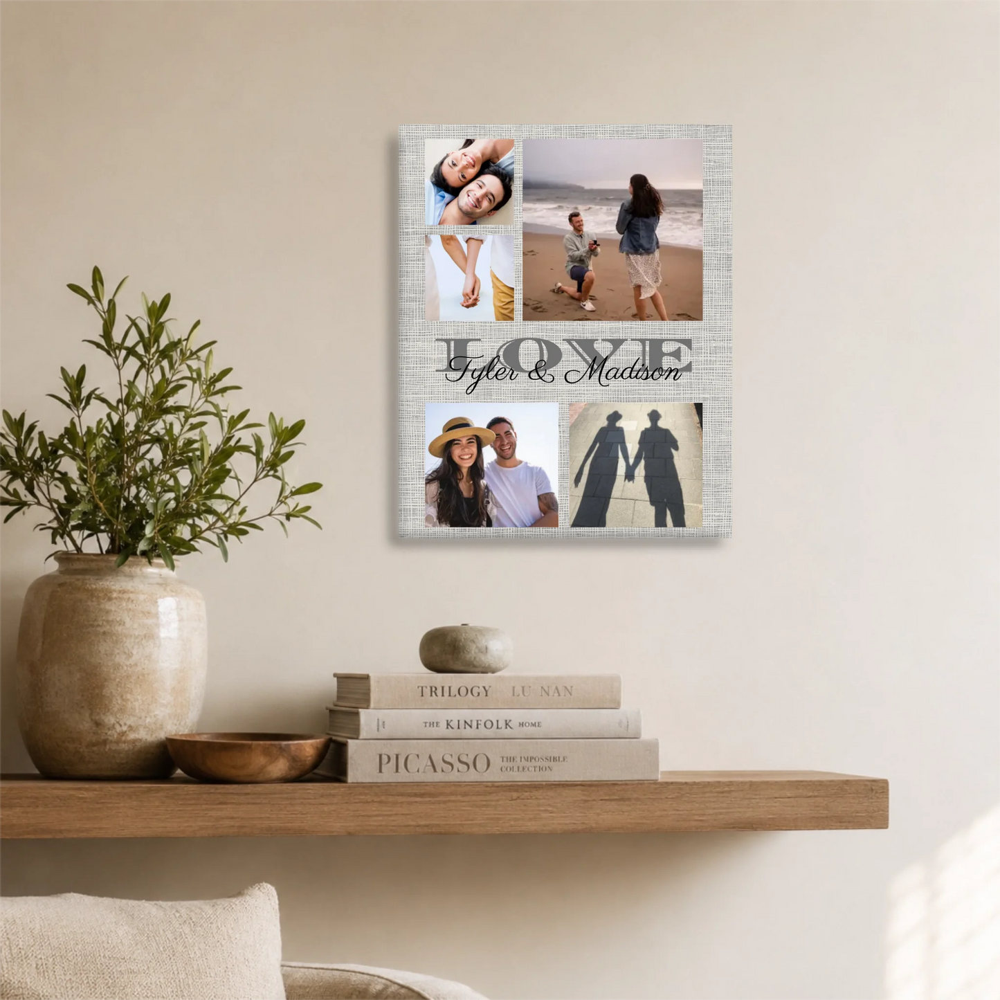 Unframed 16x20 Vertical Canvas (4.5) Mockup For TIB