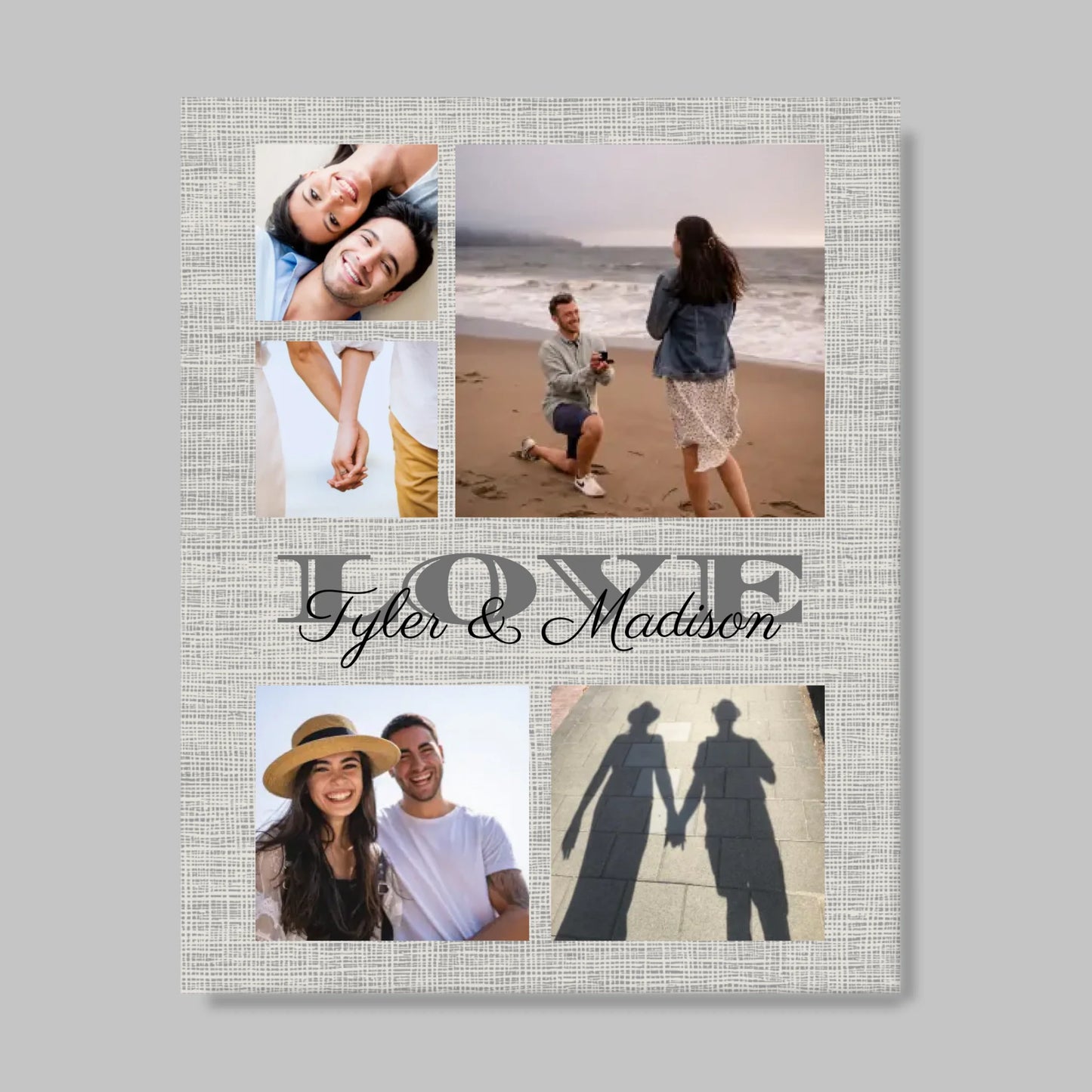 Unframed Closeup 11x14 (11.14) Vertical Canvas Mockup