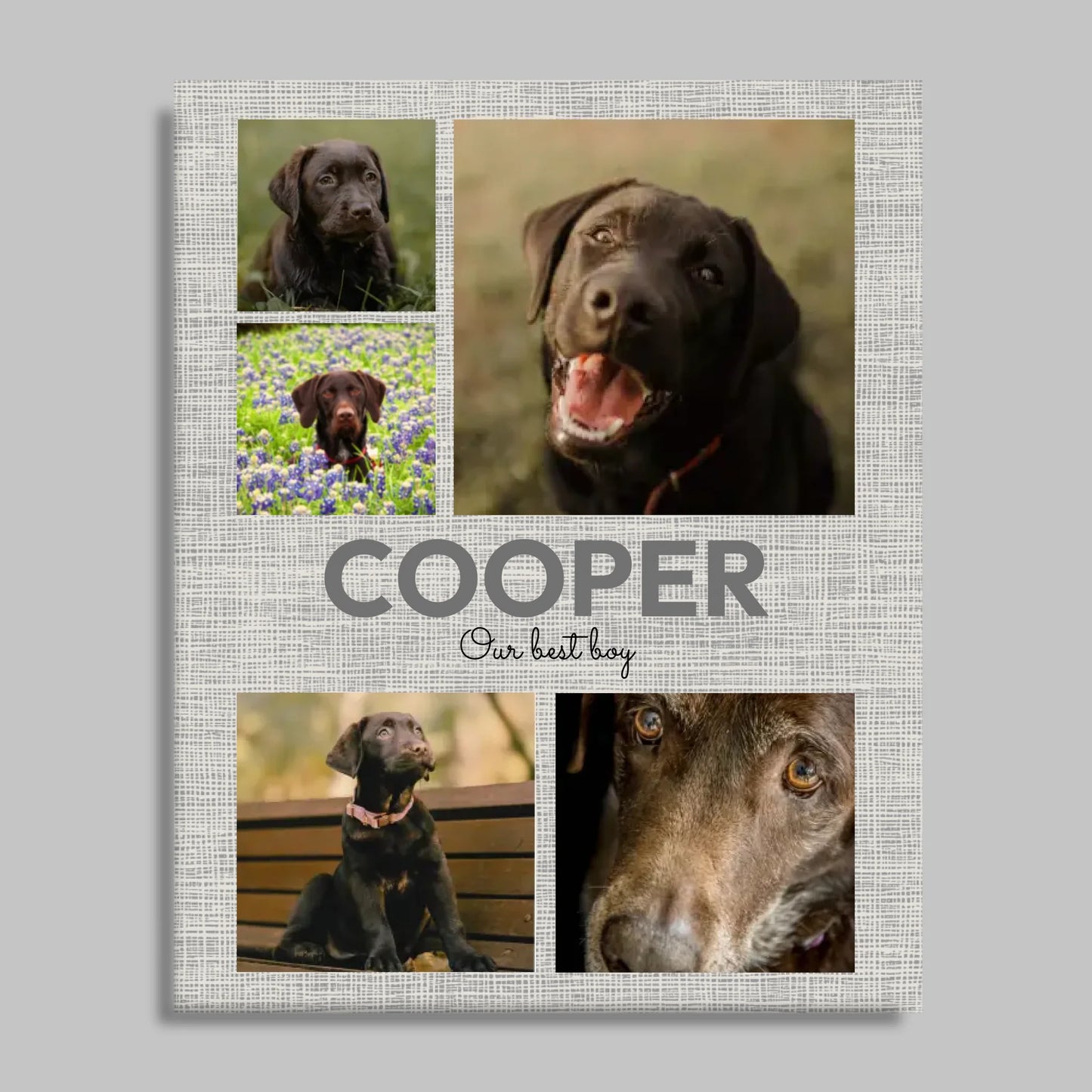 Unframed Closeup 16x20 Vertical Canvas (4.5) Mockup For TIB