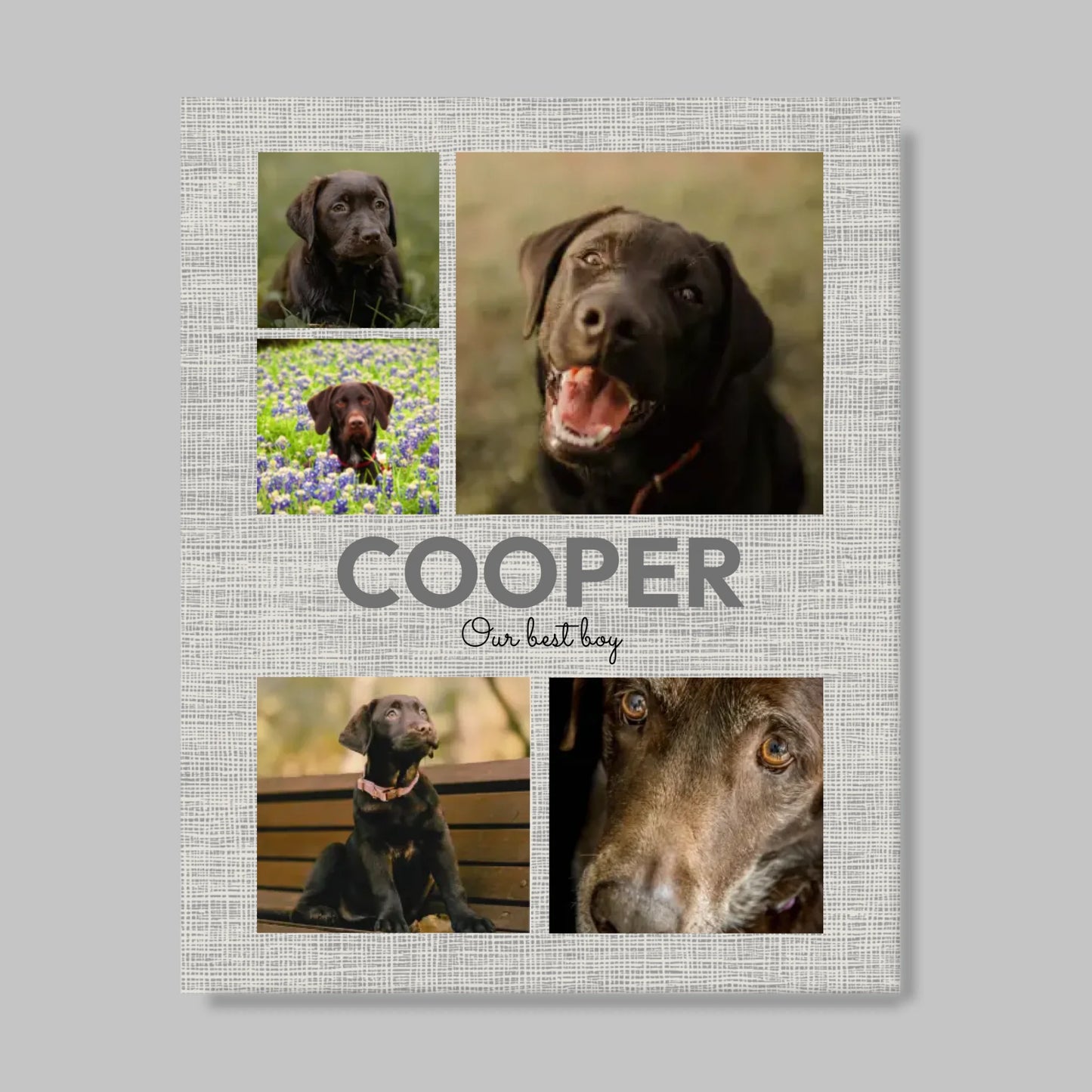 Unframed Closeup 11x14 (11.14) Vertical Canvas Mockup