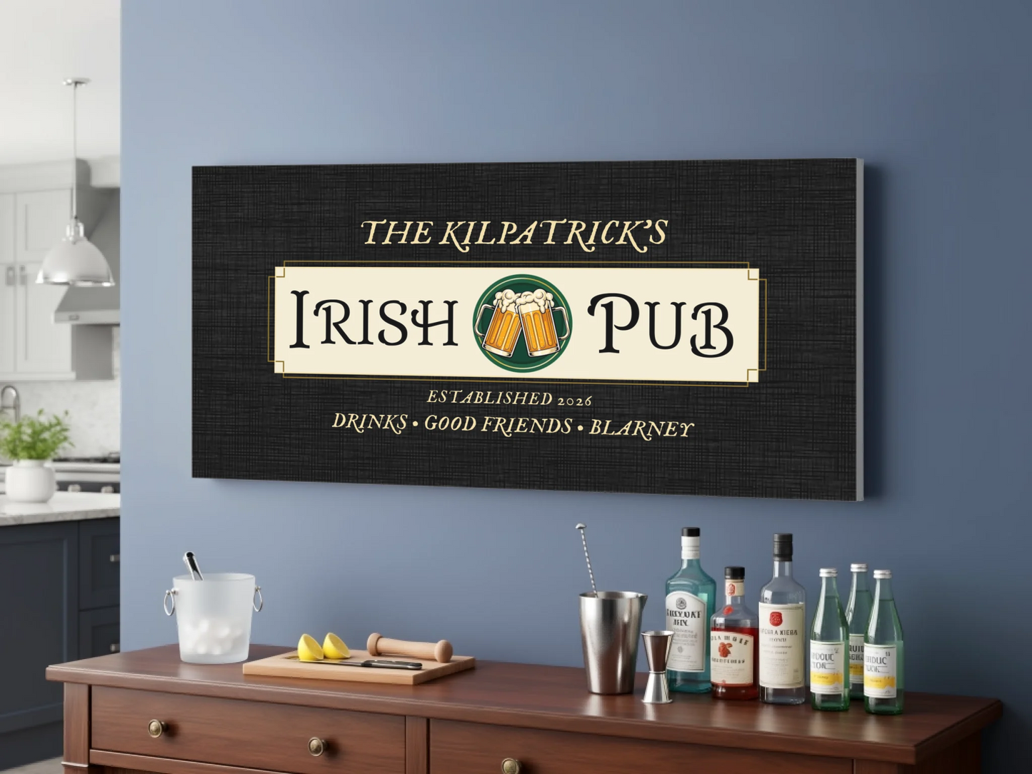 Bar unframed wide format 2.1 mockup