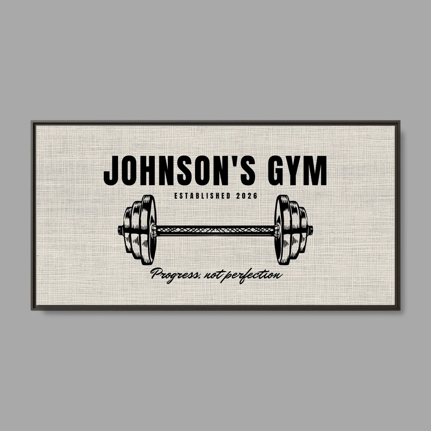 Espresso Frame Wide Format 2.1 Canvas for TIB