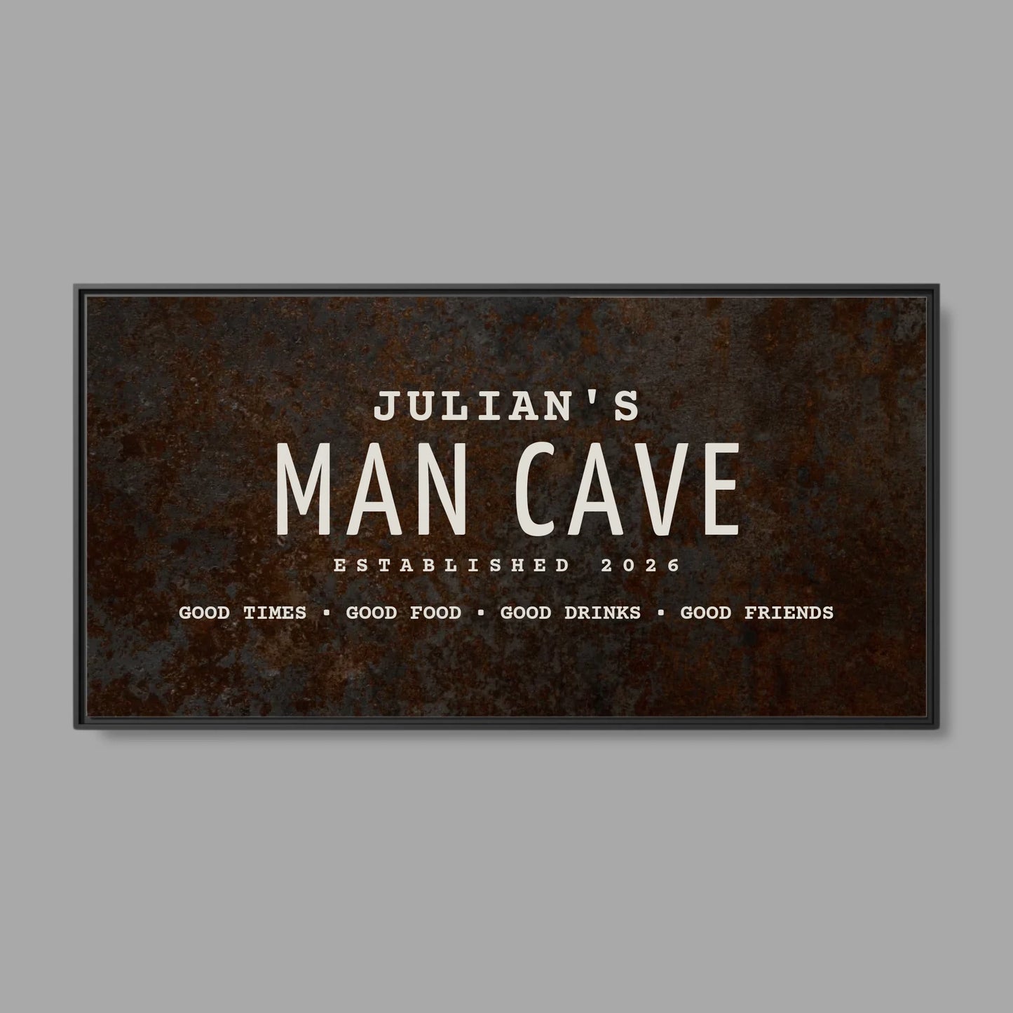 Black Frame Wide Format 2.1 Canvas for TIB