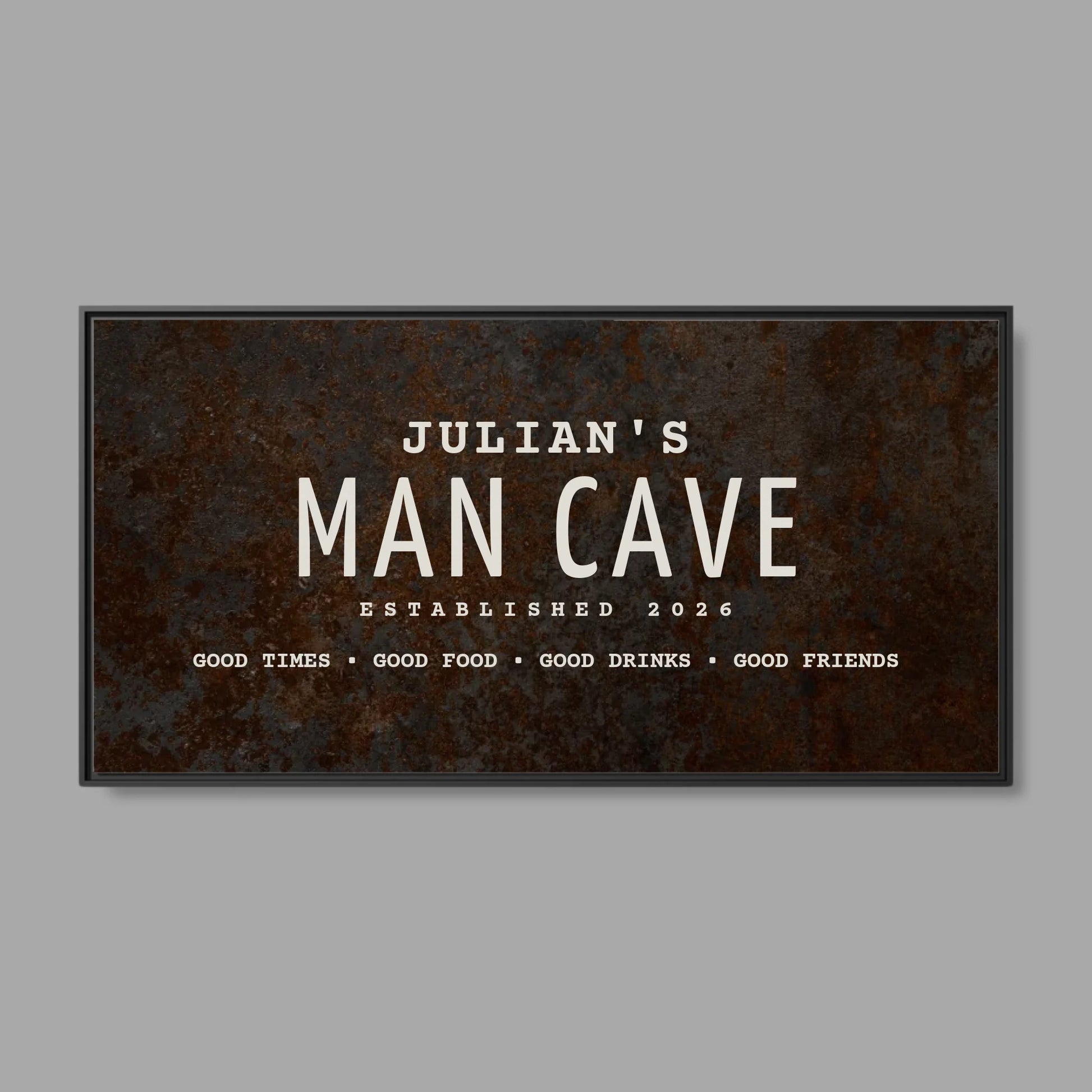 Black Frame Wide Format 2.1 Canvas for TIB