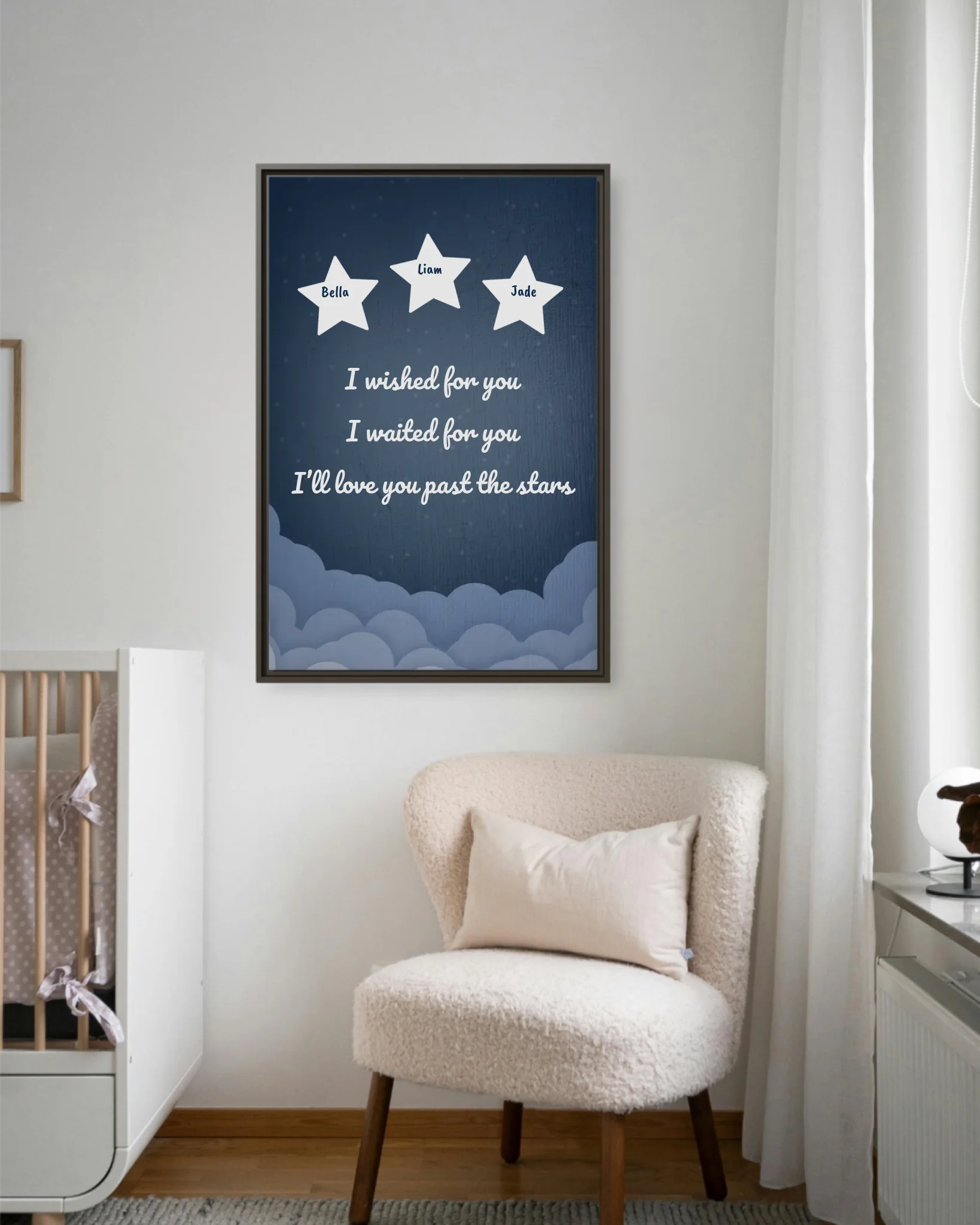 Nursery Chair Esp Vertical 30x40 Mockup