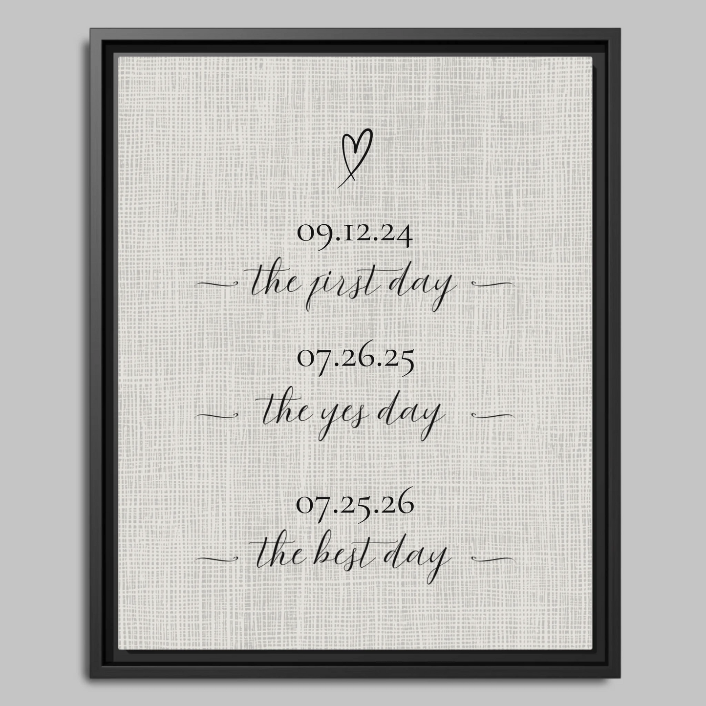 Black Framed Closeup 16x20 Vertical Canvas (4.5) Mockup For TIB