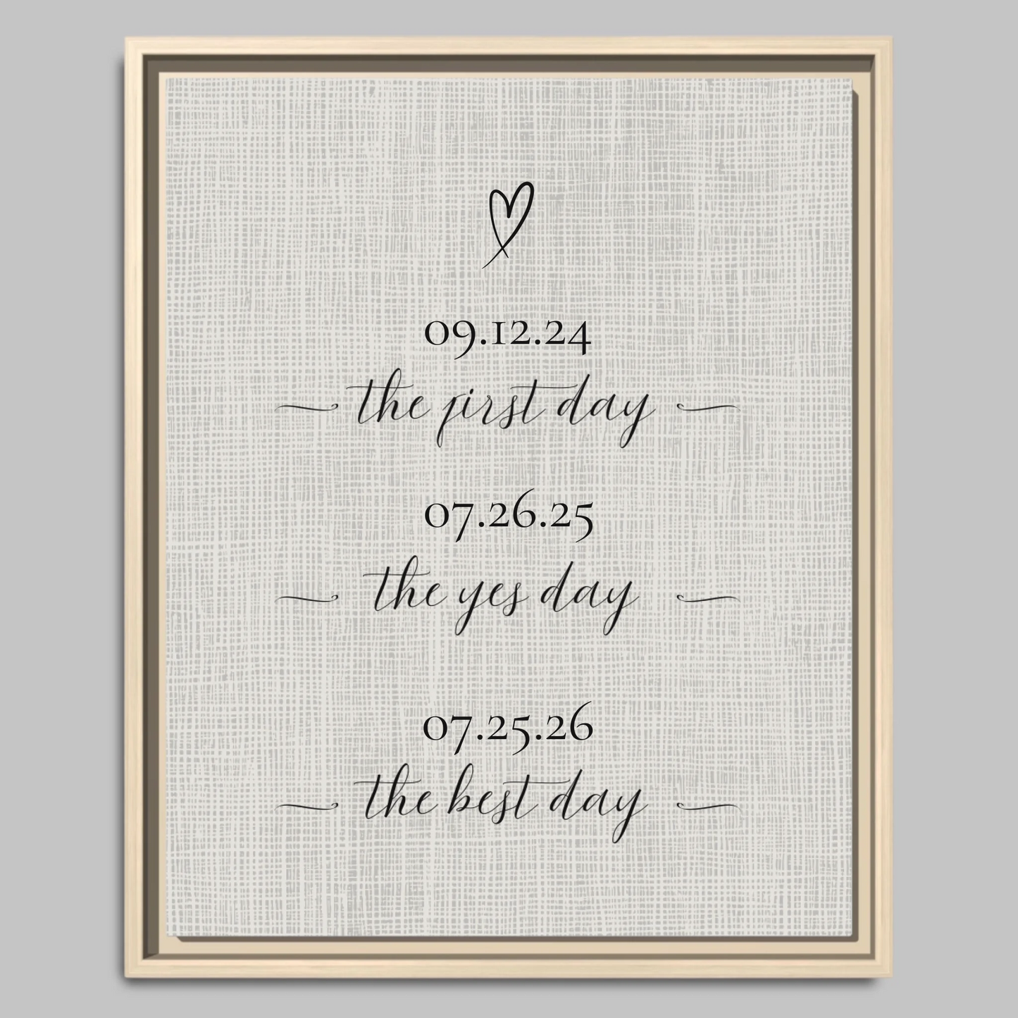 Natural Framed Closeup 16x20 Vertical Canvas (4.5) Mockup For TIB