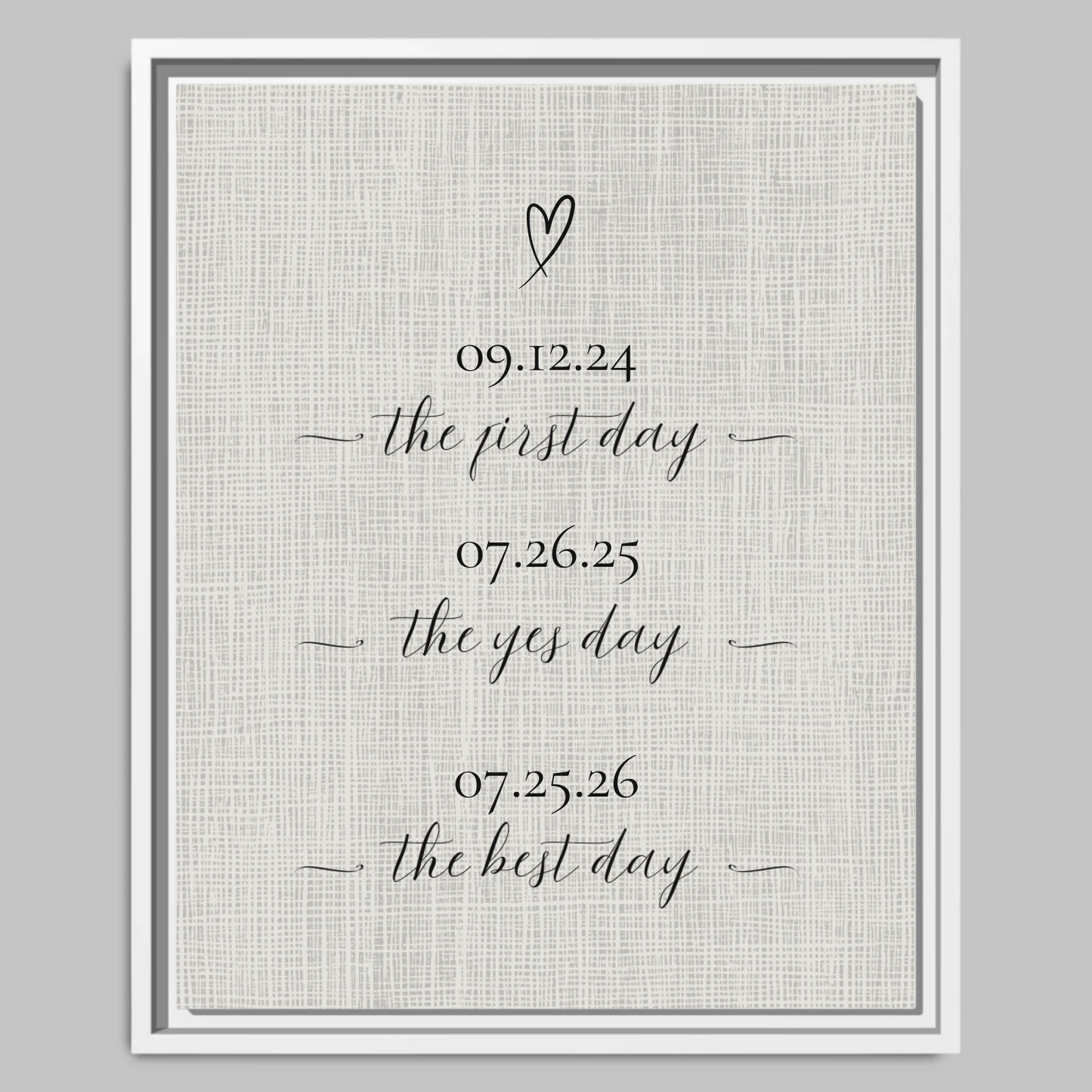 White Closeup 16x20 Vertical Canvas (4.5) Mockup For TIB