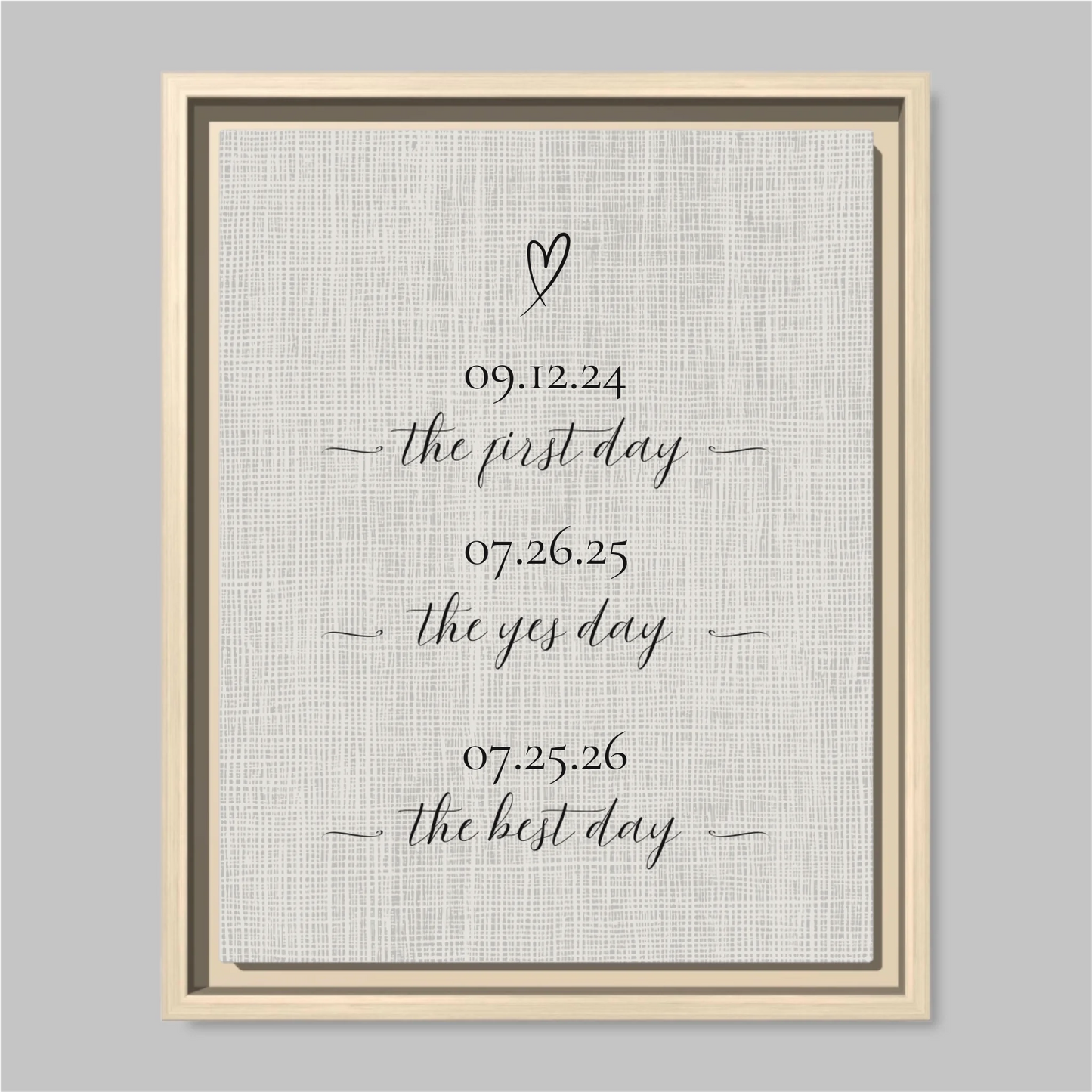 Natural Framed Closeup 11x14 (11.14) Vertical Canvas Mockup