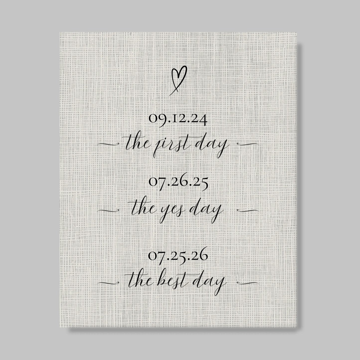 Unframed Closeup 11x14 (11.14) Vertical Canvas Mockup