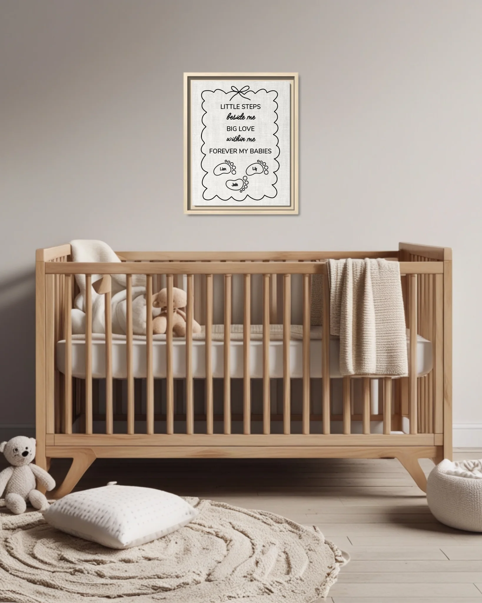 Nursery Crib Ntl Vertical 11x14 Mockup