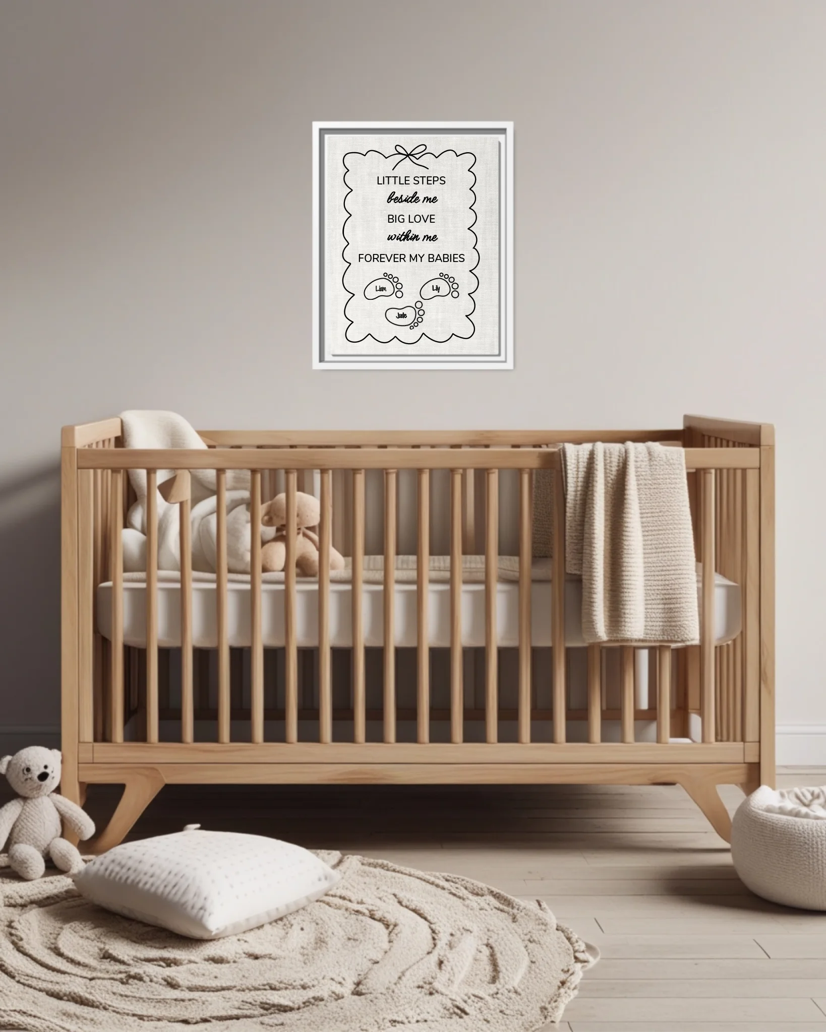 Nursery Crib Wt Vertical 11x14 Mockup