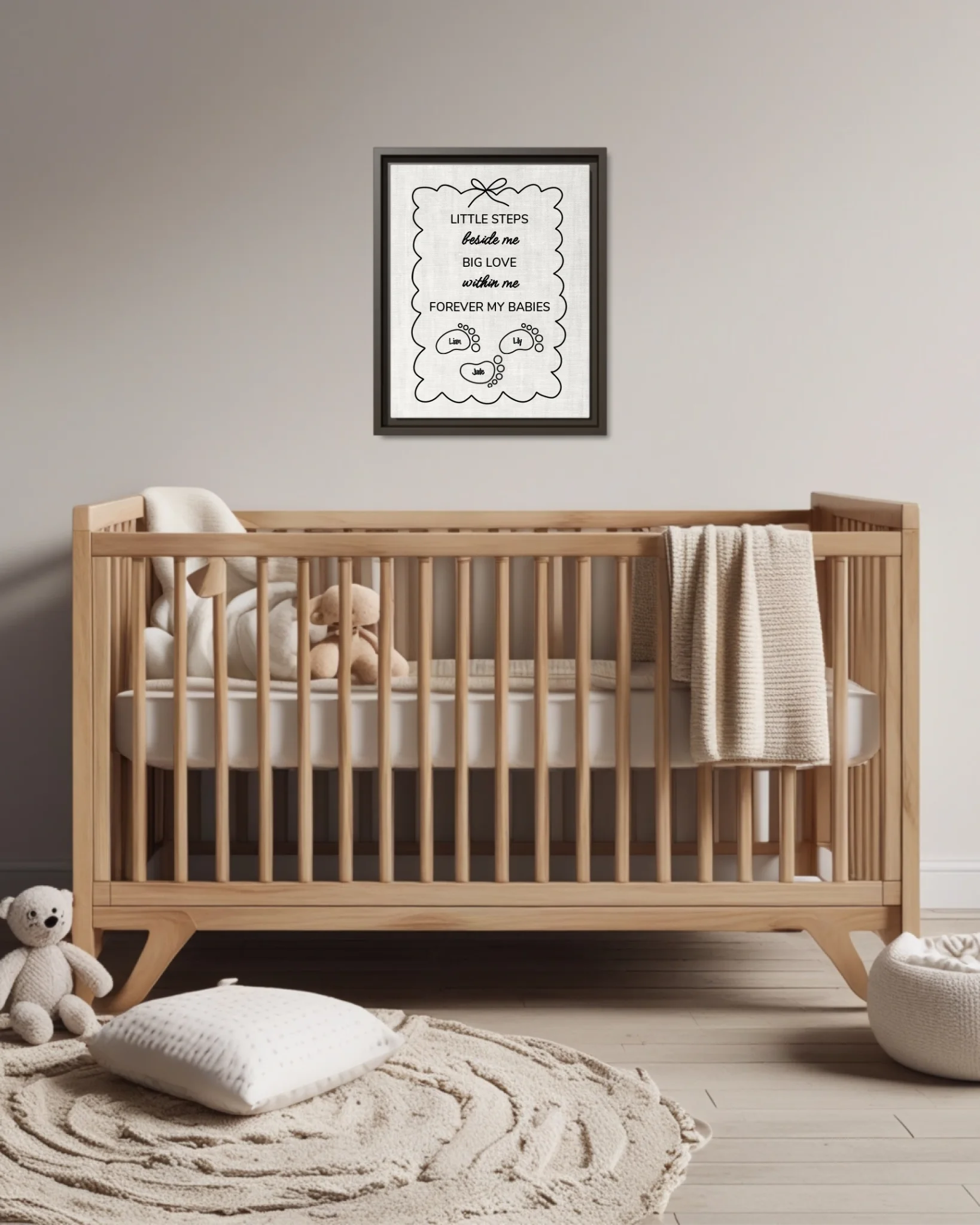 Nursery Crib Esp Vertical 11x14 Mockup