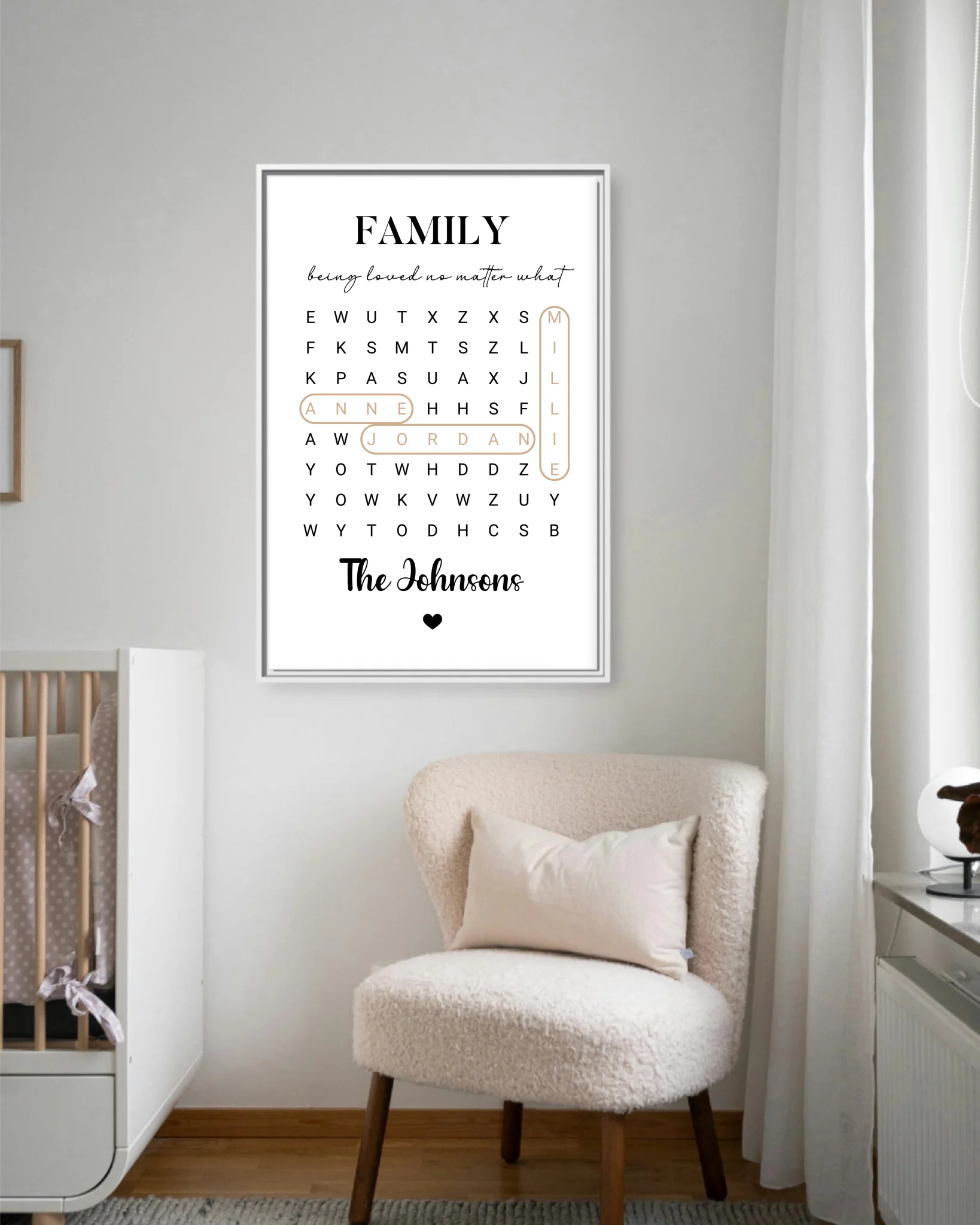 Nursery Chair Wt Vertical 30x40 Mockup