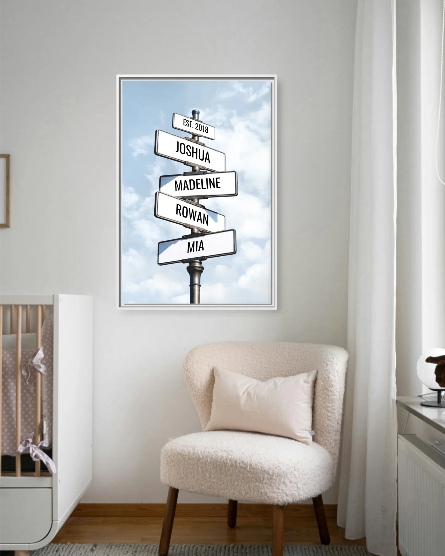 Nursery Chair Wt Vertical 30x40 Mockup