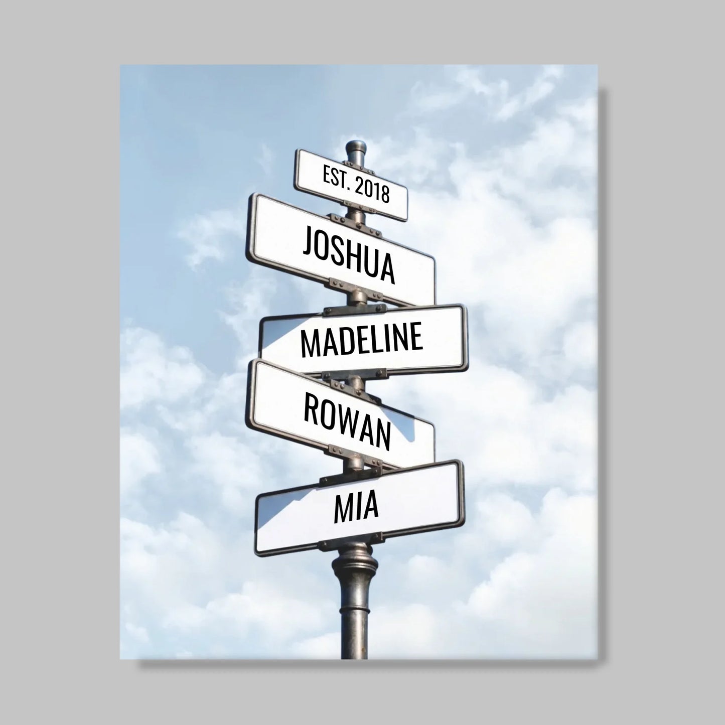 Unframed Closeup 11x14 (11.14) Vertical Canvas Mockup