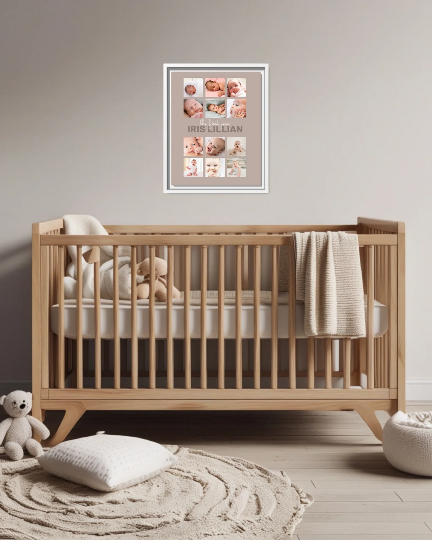 Nursery Crib Wt Vertical 11x14 Mockup