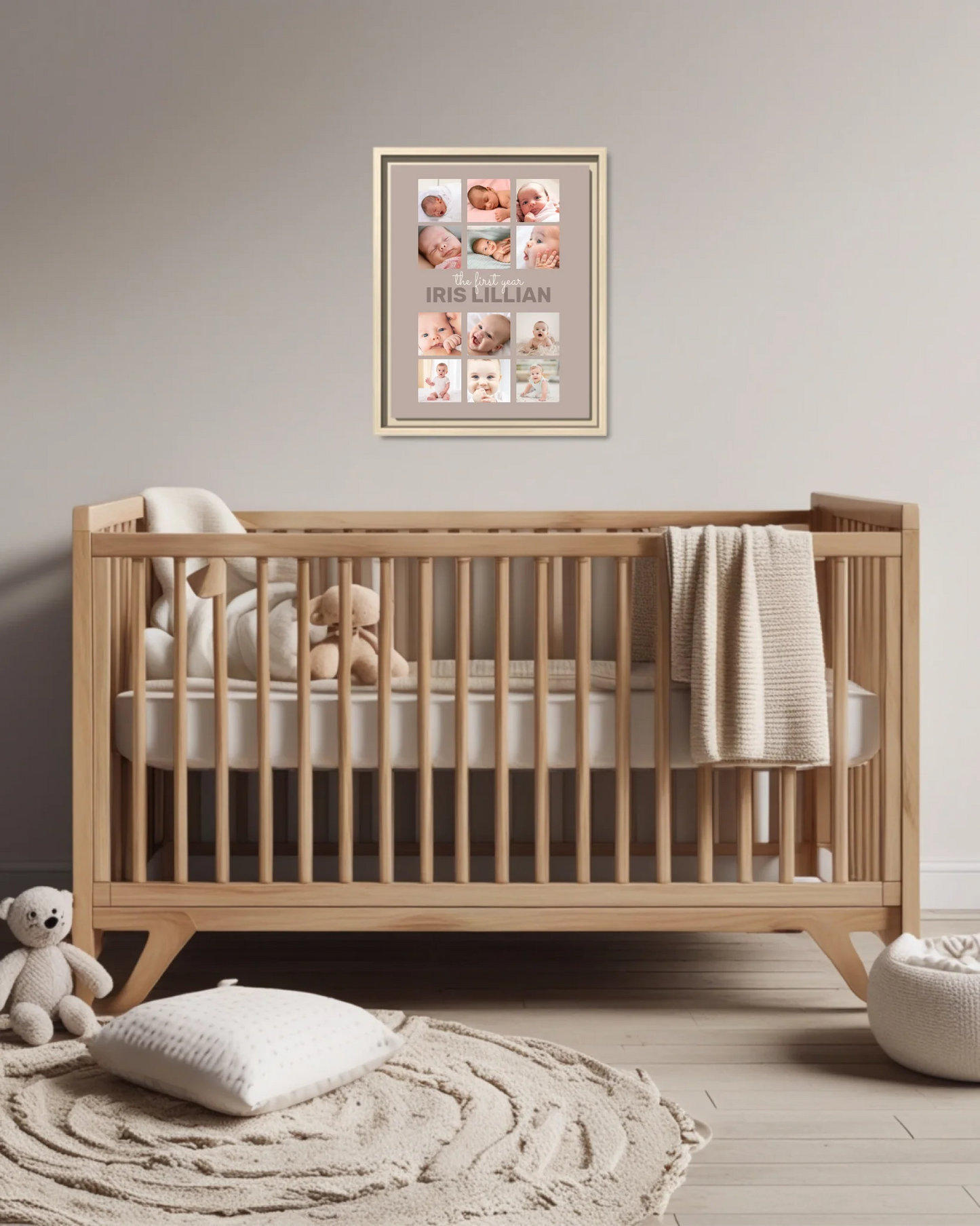 Nursery Crib Ntl Vertical 11x14 Mockup