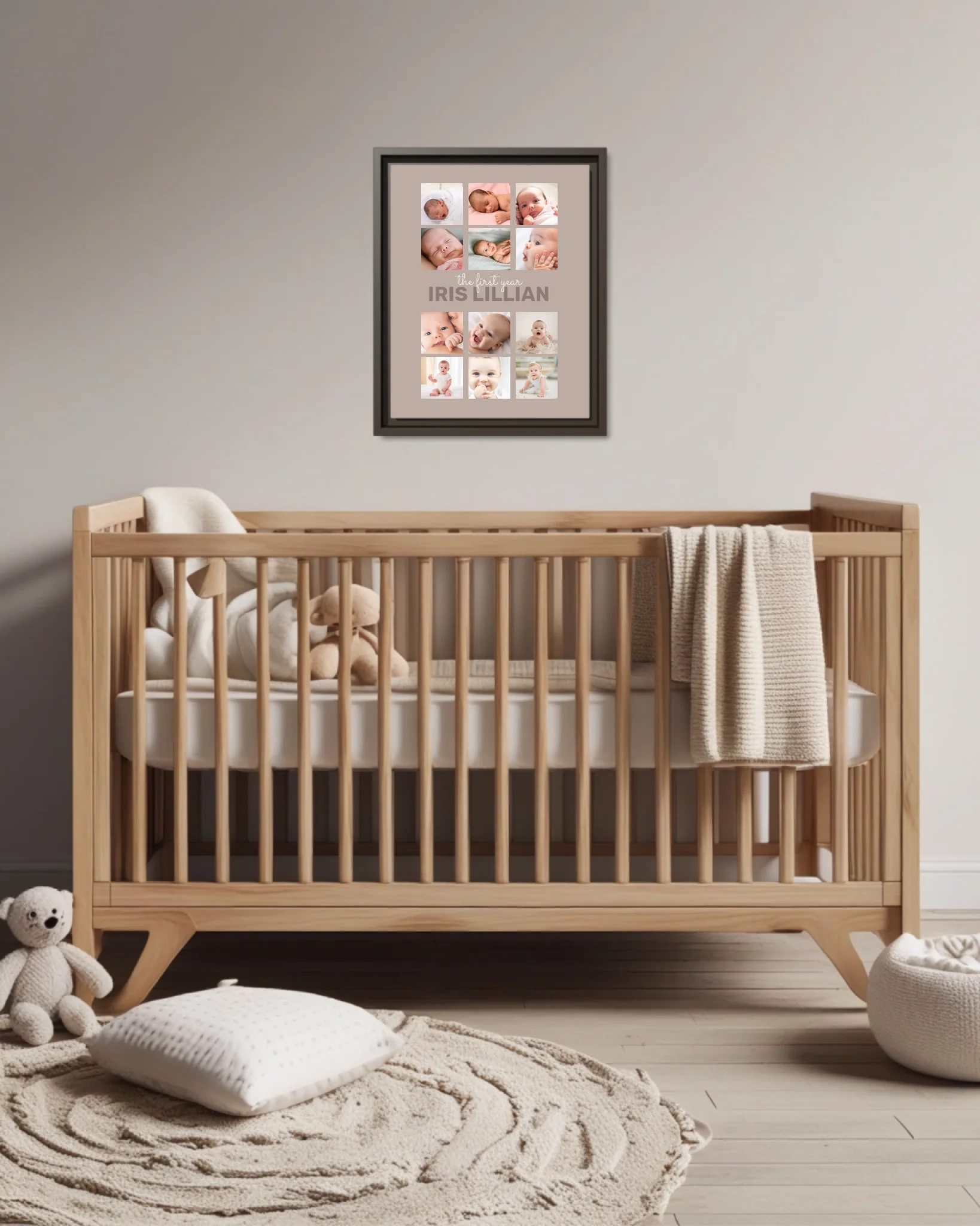 Nursery Crib Esp Vertical 11x14 Mockup