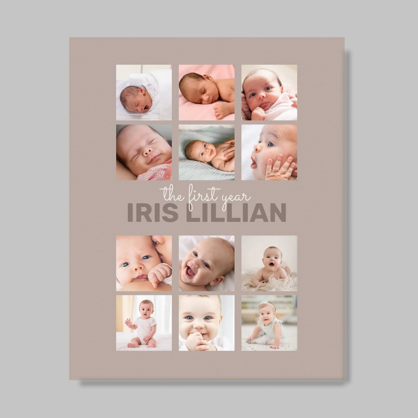 Unframed Closeup 11x14 (11.14) Vertical Canvas Mockup