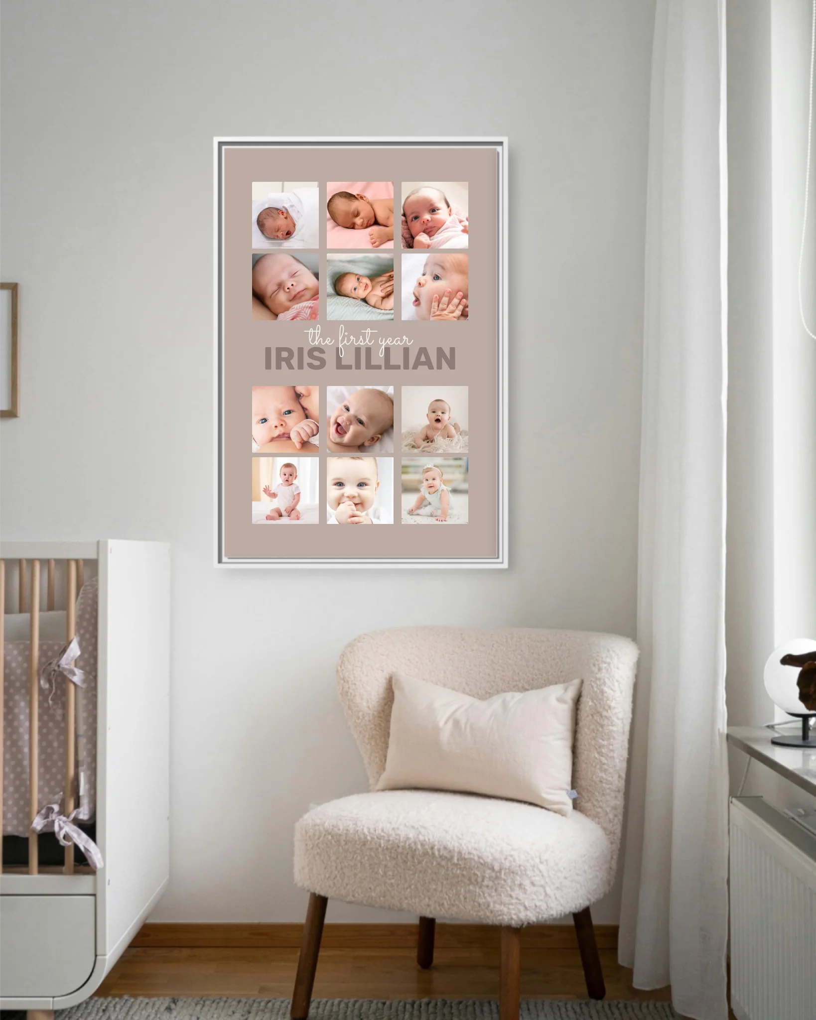 Nursery Chair Wt Vertical 30x40 Mockup