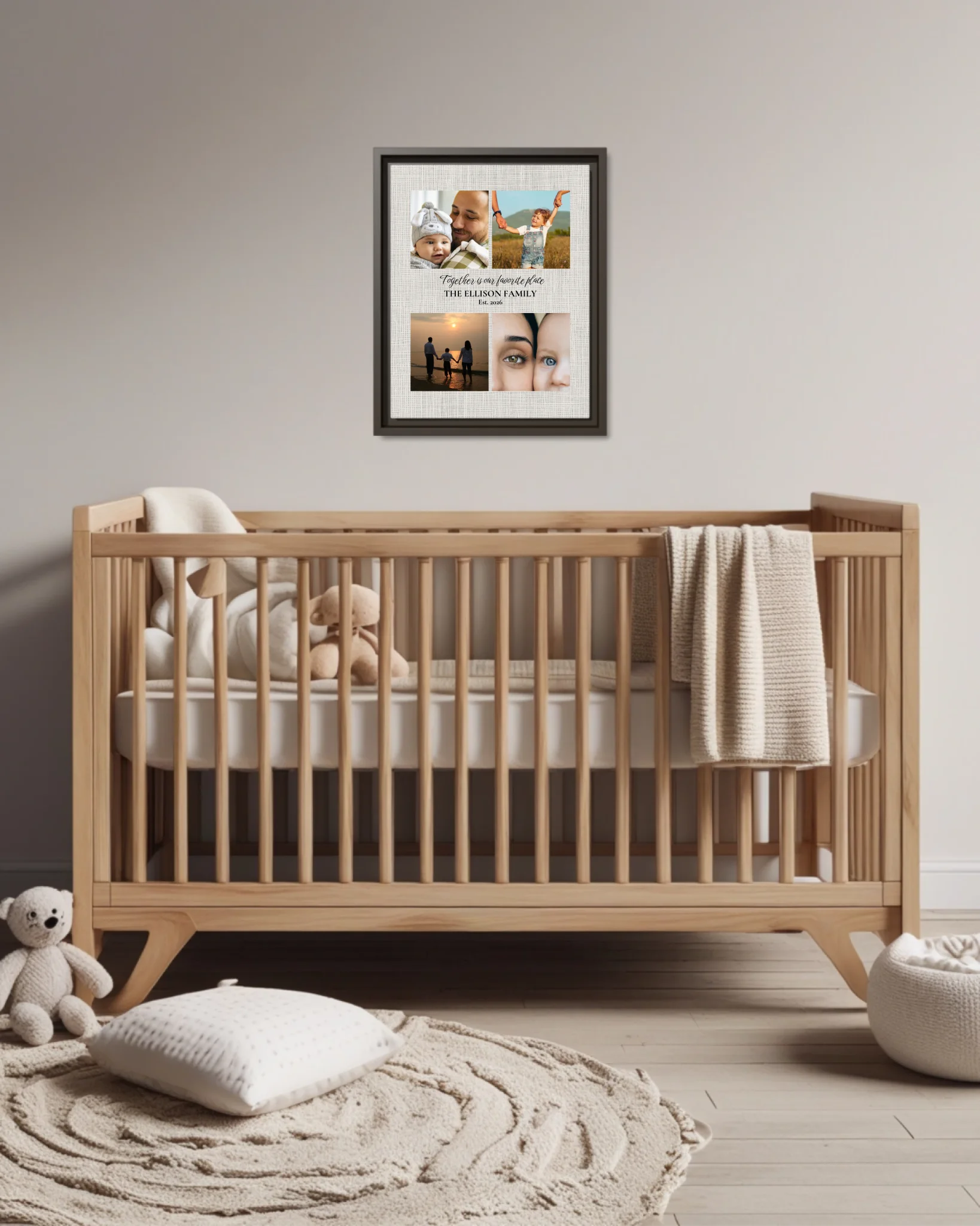 Nursery Crib Esp Vertical 11x14 Mockup