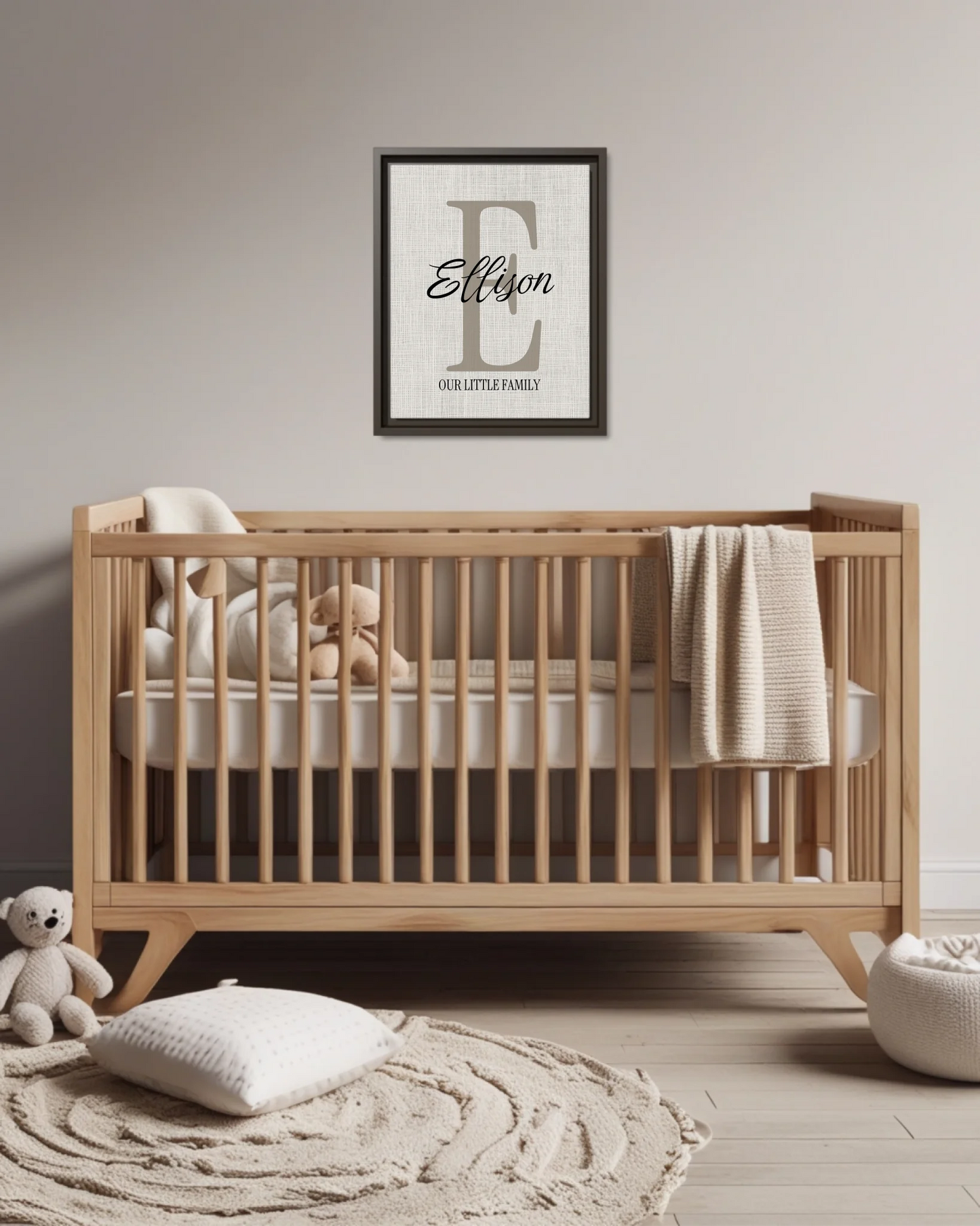 Nursery Crib Esp Vertical 11x14 Mockup