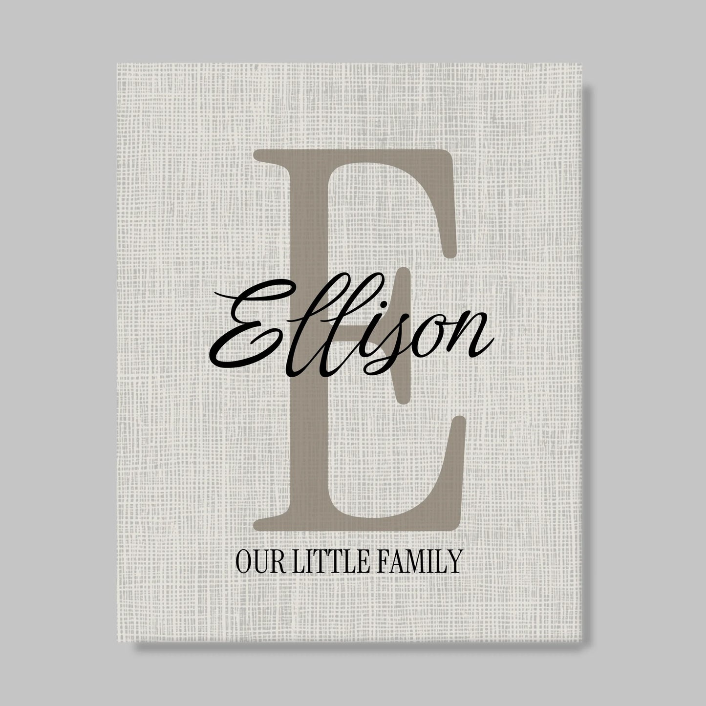 Unframed Closeup 11x14 (11.14) Vertical Canvas Mockup